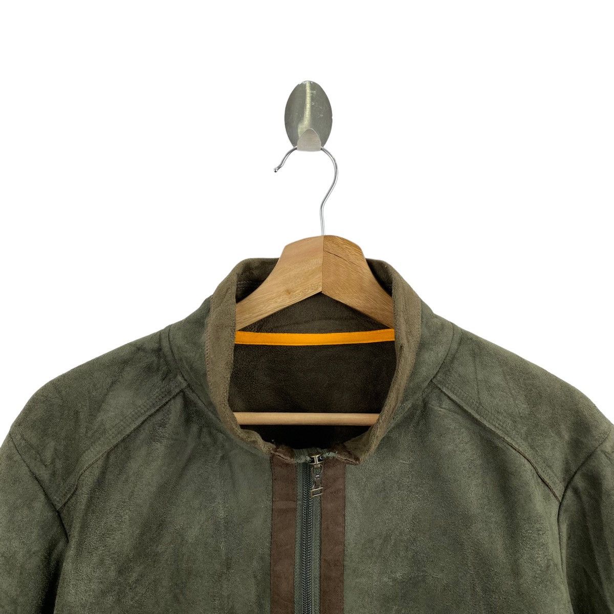 Golden Bear Vintage GOLDEN BEAR USA Full Zipper Fleece Bomber Jacket Size US M / EU 48-50 / 2 - 2 Thumbnail