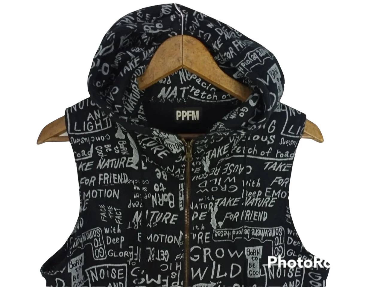 PPFM × Seditionaries PPFM FULL PRINT SLEEVELESS HOODIE PUNK STYLE Size US M / EU 48-50 / 2 - 3 Thumbnail