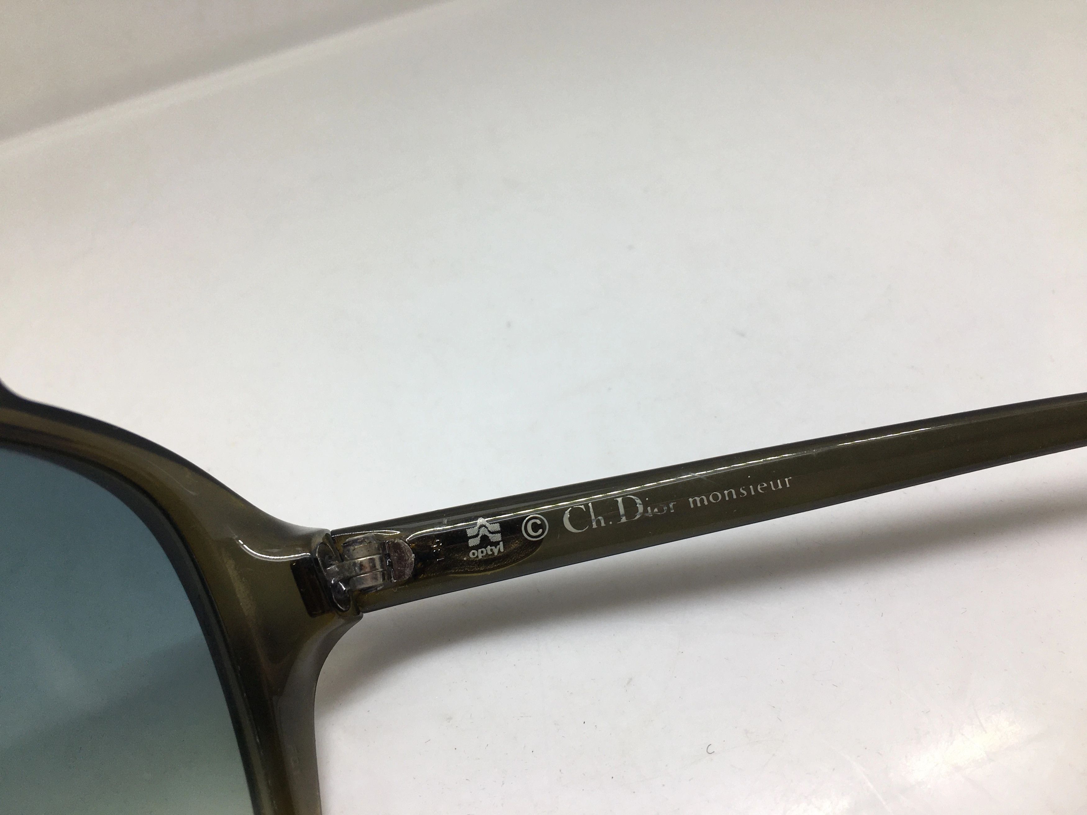 Christian Dior Monsieur 80s MOD CHRISTIAN DIOR MONSIEUR 2059 Sunglasses Austria Size ONE SIZE - 5 Thumbnail