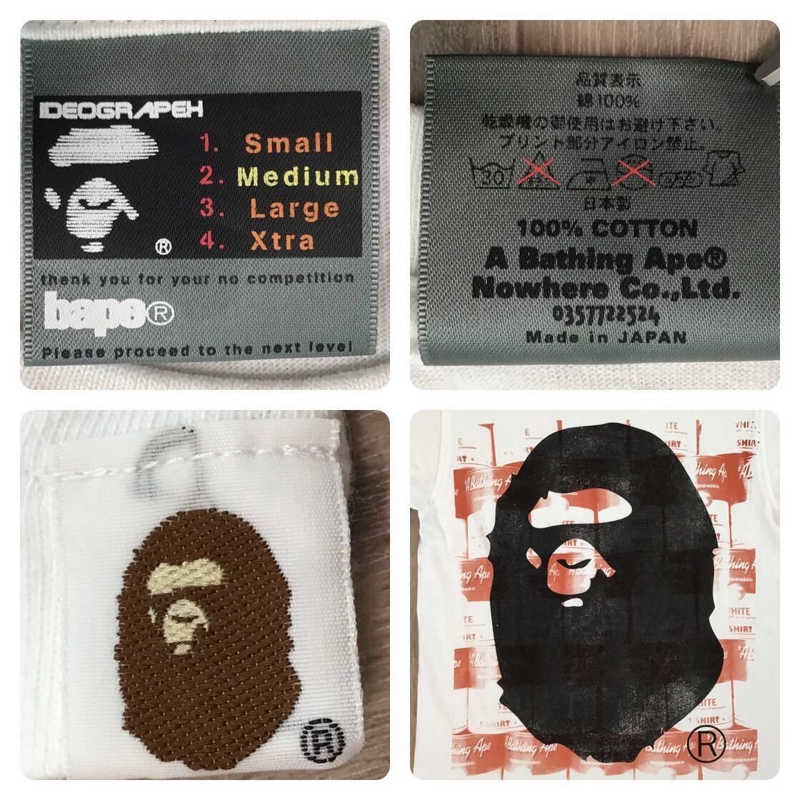 Bape × Nigo 🔥Aoyama limited🔥 NIGO hand printed APE HEAD T-shirt BAPE Size US M / EU 48-50 / 2 - 6 Thumbnail
