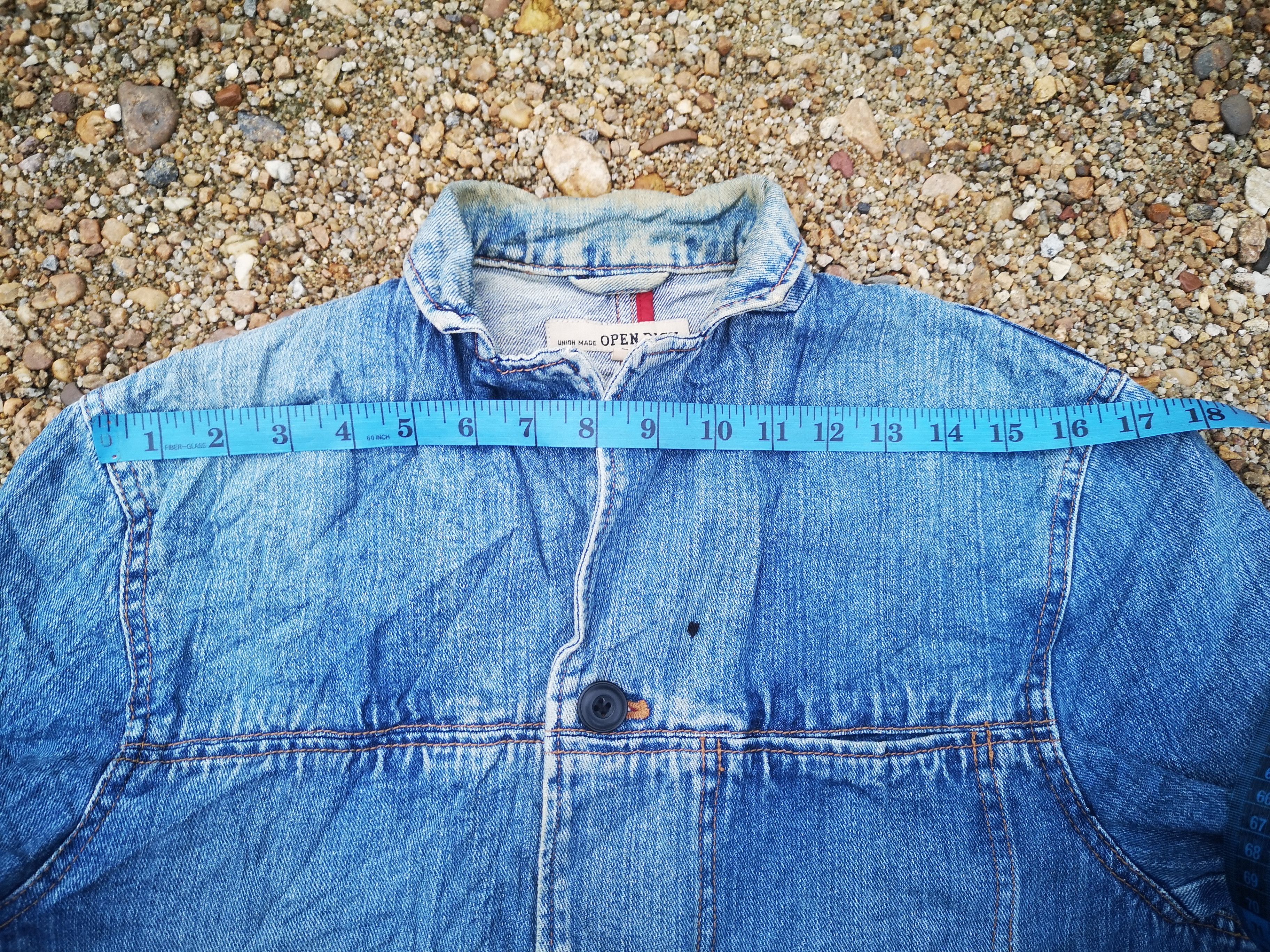 Japanese Brand Open Dich Denim Jacket Size US L / EU 52-54 / 3 - 18 Thumbnail