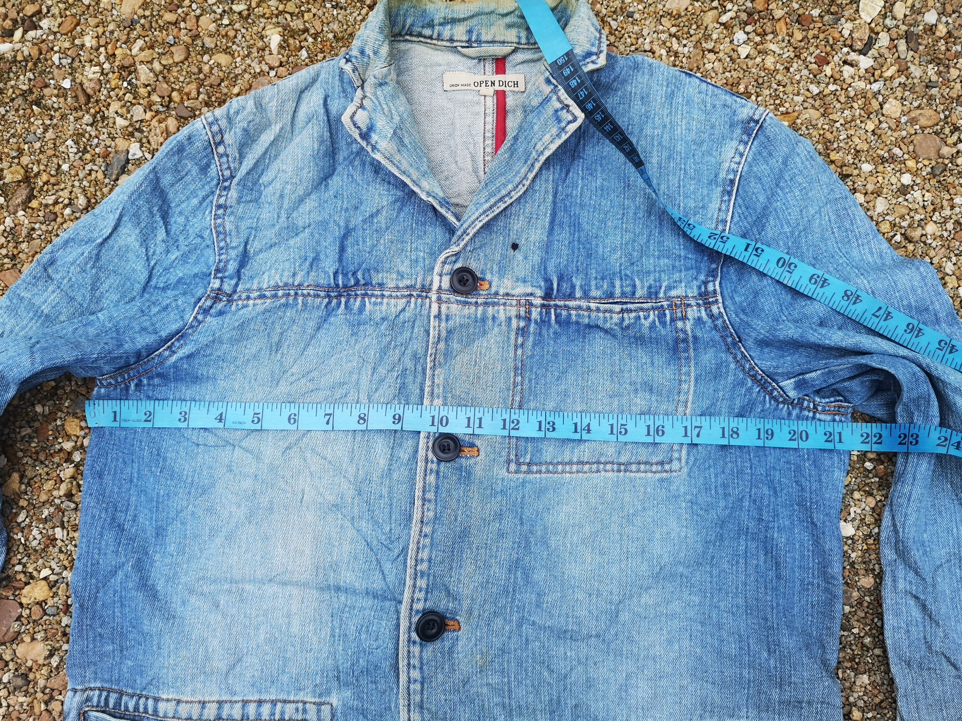 Japanese Brand Open Dich Denim Jacket Size US L / EU 52-54 / 3 - 16 Thumbnail