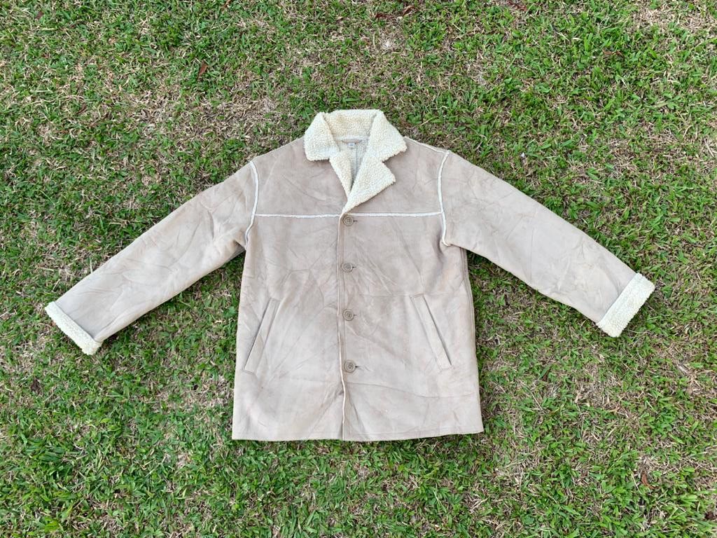 Japanese Brand × Uniqlo Uniqlo Sherpa Jacket Button up Size US M / EU 48-50 / 2 - 3 Thumbnail