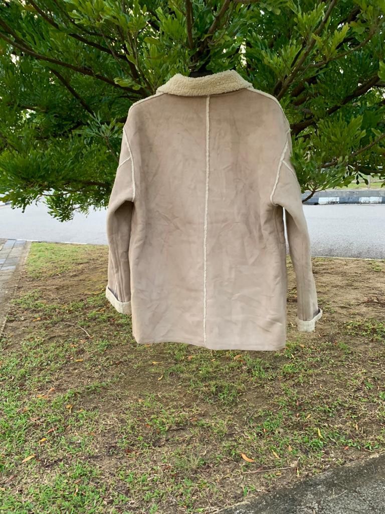 Japanese Brand × Uniqlo Uniqlo Sherpa Jacket Button up Size US M / EU 48-50 / 2 - 2 Thumbnail
