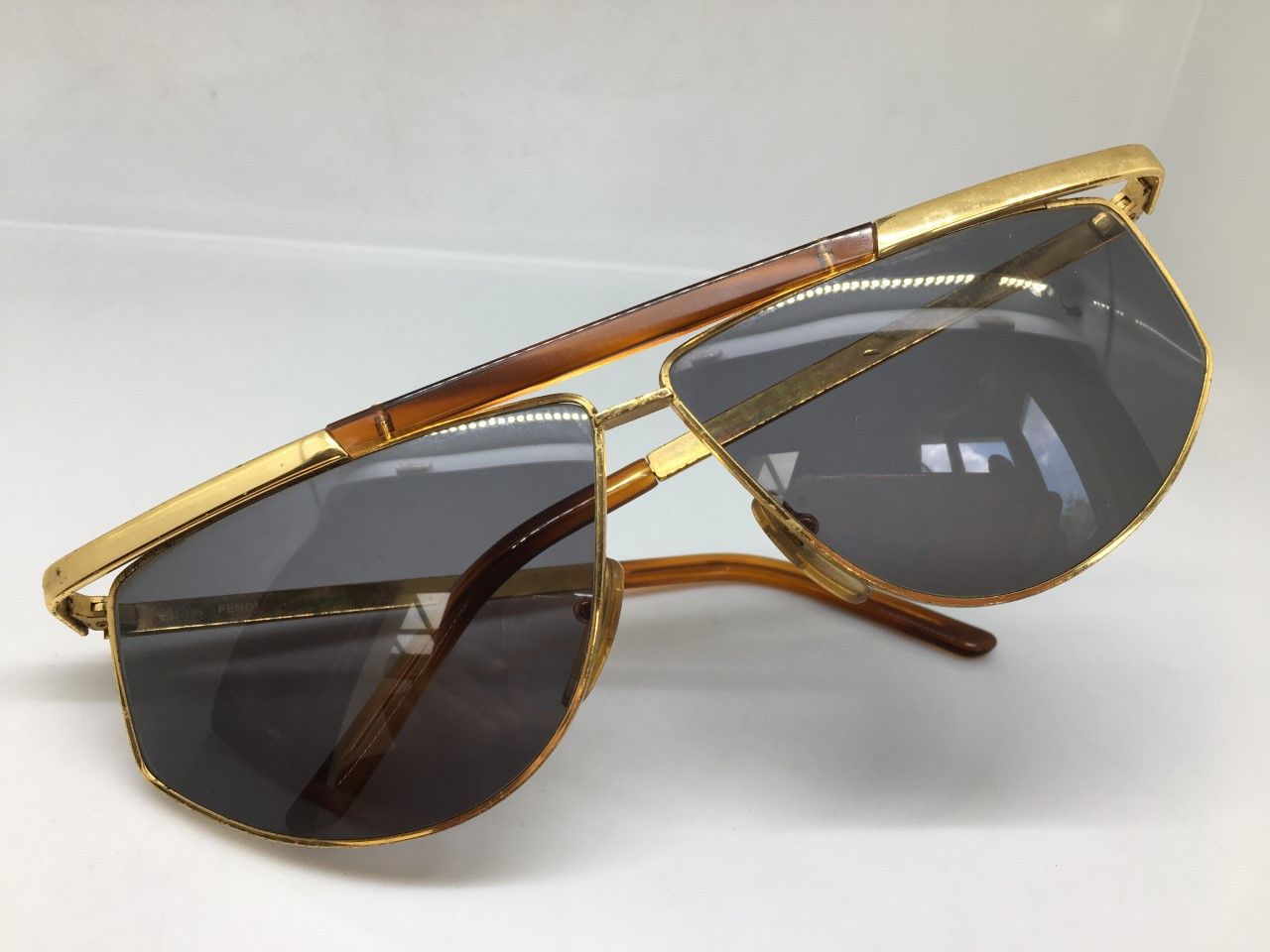 Fendi '85 MOD FENDI ITALIA mod F S 91 888 N.O.S. NEW OLD STOCK Size ONE SIZE - 1 Thumbnail