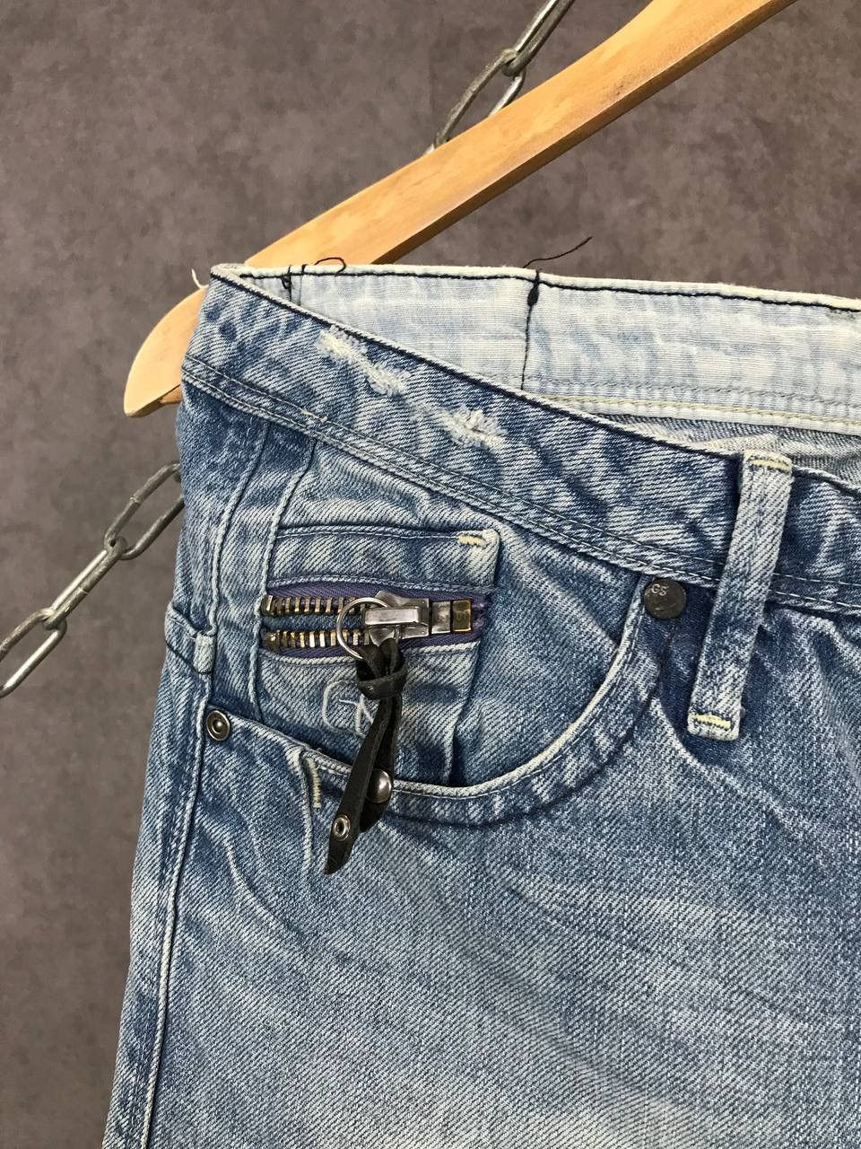 G-Star G Star Raw distressed denim jeans Size US 30 / EU 46 - 5 Thumbnail