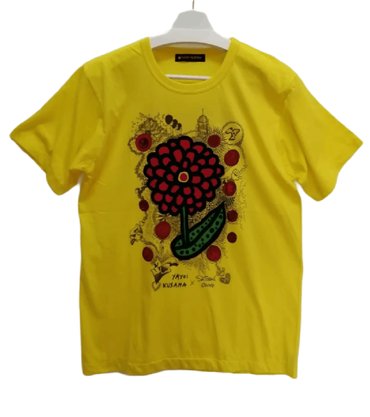 Rare YAYOI KUSAMA x SATOSHI OHNO T shirt | Grailed