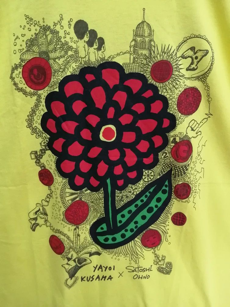 Yayoi Kusama YAYOI KUSAMA x SATOSHI OHNO T shirt Size US L / EU 52-54 / 3 - 3 Thumbnail
