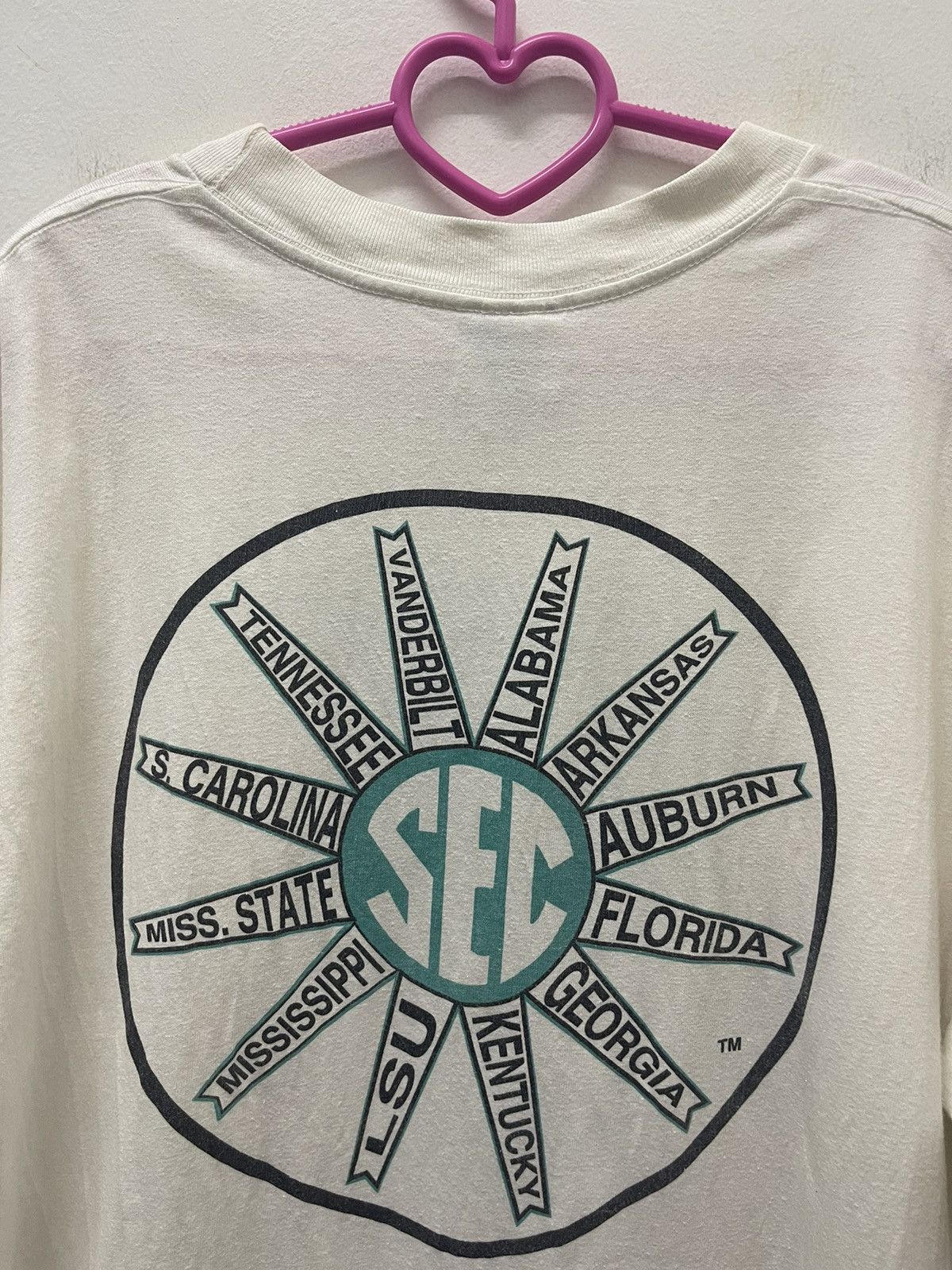 NBA Rare Vintage SEC TOURNAMENT 1995 Atlanta Single Stitch Size US L / EU 52-54 / 3 - 6 Thumbnail