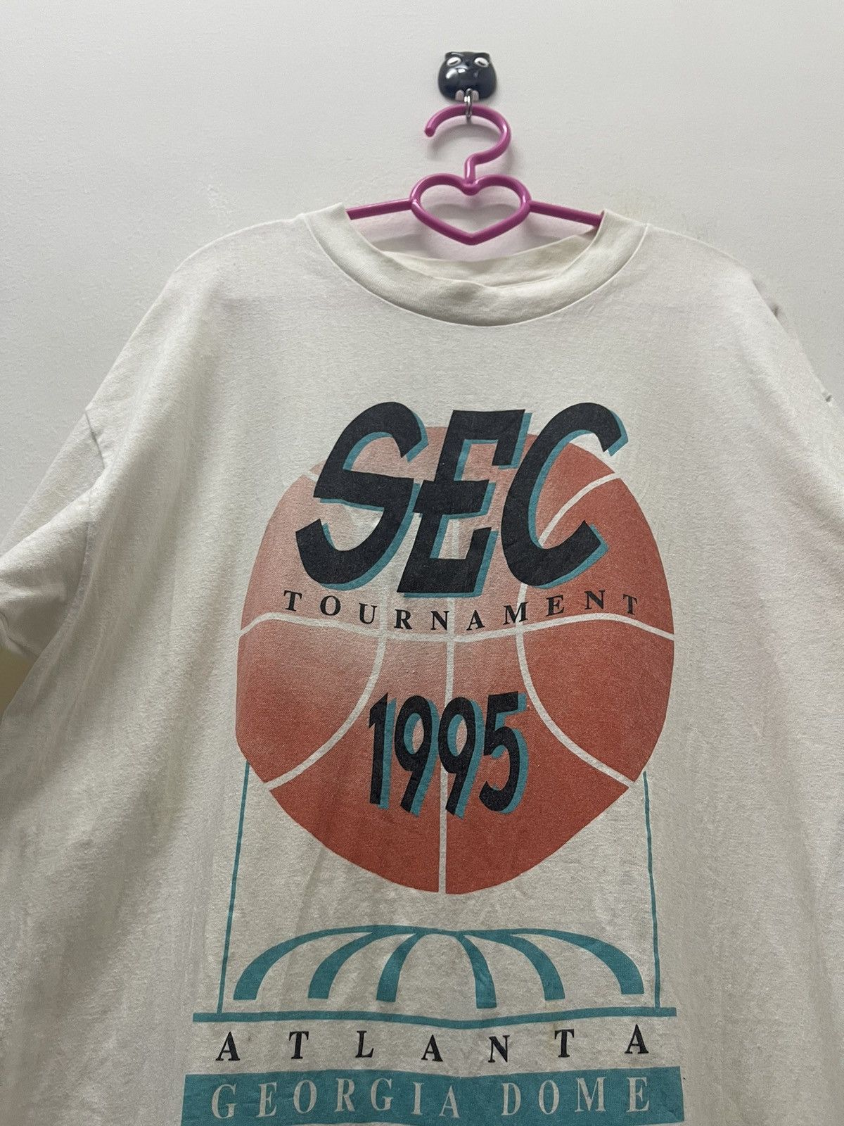 NBA Rare Vintage SEC TOURNAMENT 1995 Atlanta Single Stitch Size US L / EU 52-54 / 3 - 3 Thumbnail