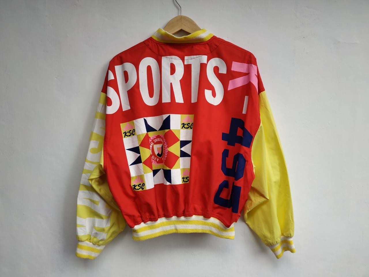 Kansai Yamamoto Fit S to M,Vintage Kansai Yamamoto Sports Varsity Jacket Size US S / EU 44-46 / 1 - 1 Thumbnail
