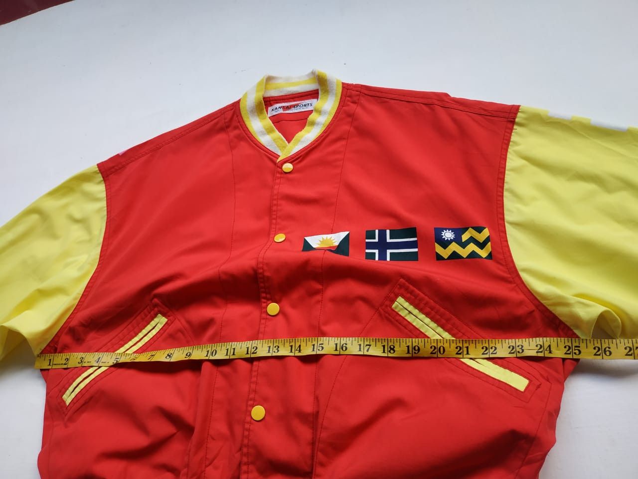 Kansai Yamamoto Fit S to M,Vintage Kansai Yamamoto Sports Varsity Jacket Size US S / EU 44-46 / 1 - 11 Thumbnail