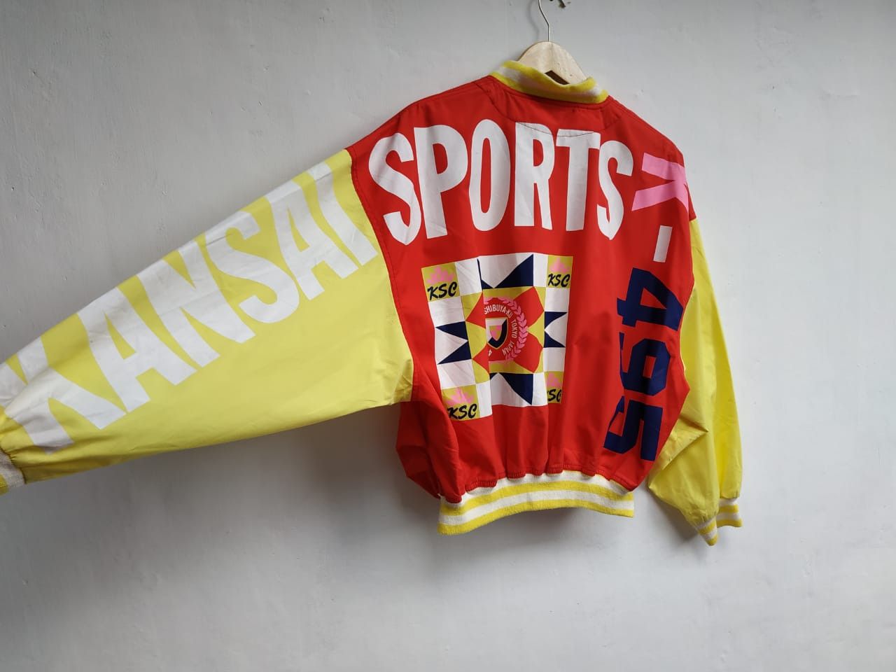 Kansai Yamamoto Fit S to M,Vintage Kansai Yamamoto Sports Varsity Jacket Size US S / EU 44-46 / 1 - 6 Thumbnail