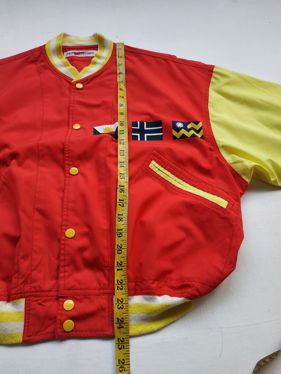 Kansai Yamamoto Fit S to M,Vintage Kansai Yamamoto Sports Varsity Jacket Size US S / EU 44-46 / 1 - 15 Thumbnail