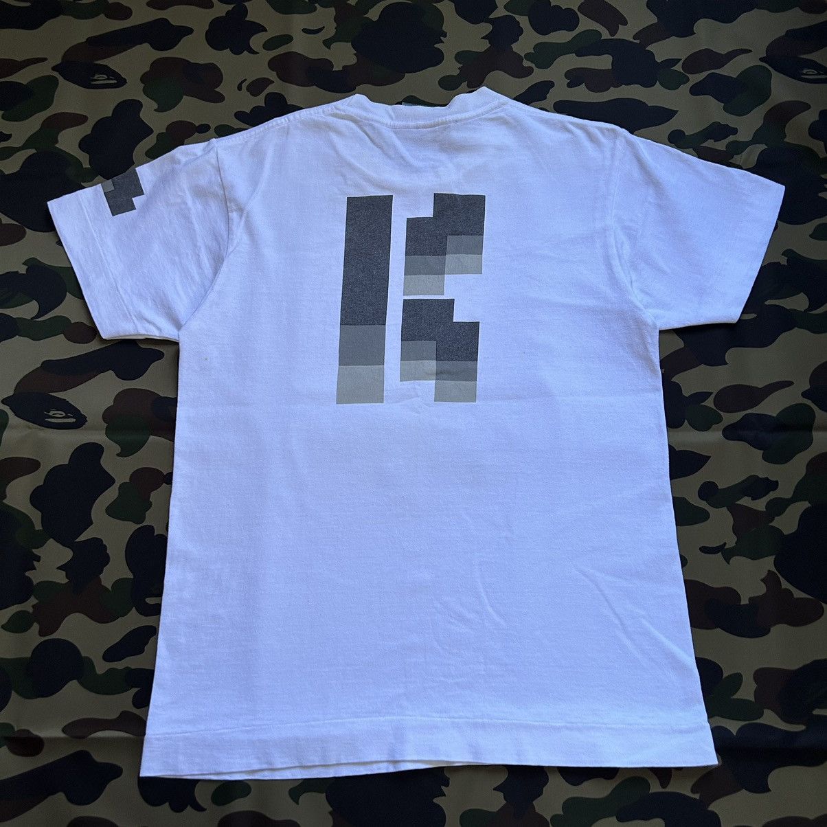 Bape Bape 1999 x Kan Takagi Ray Gun Pixelated Logo Tee Size US S / EU 44-46 / 1 - 2 Thumbnail
