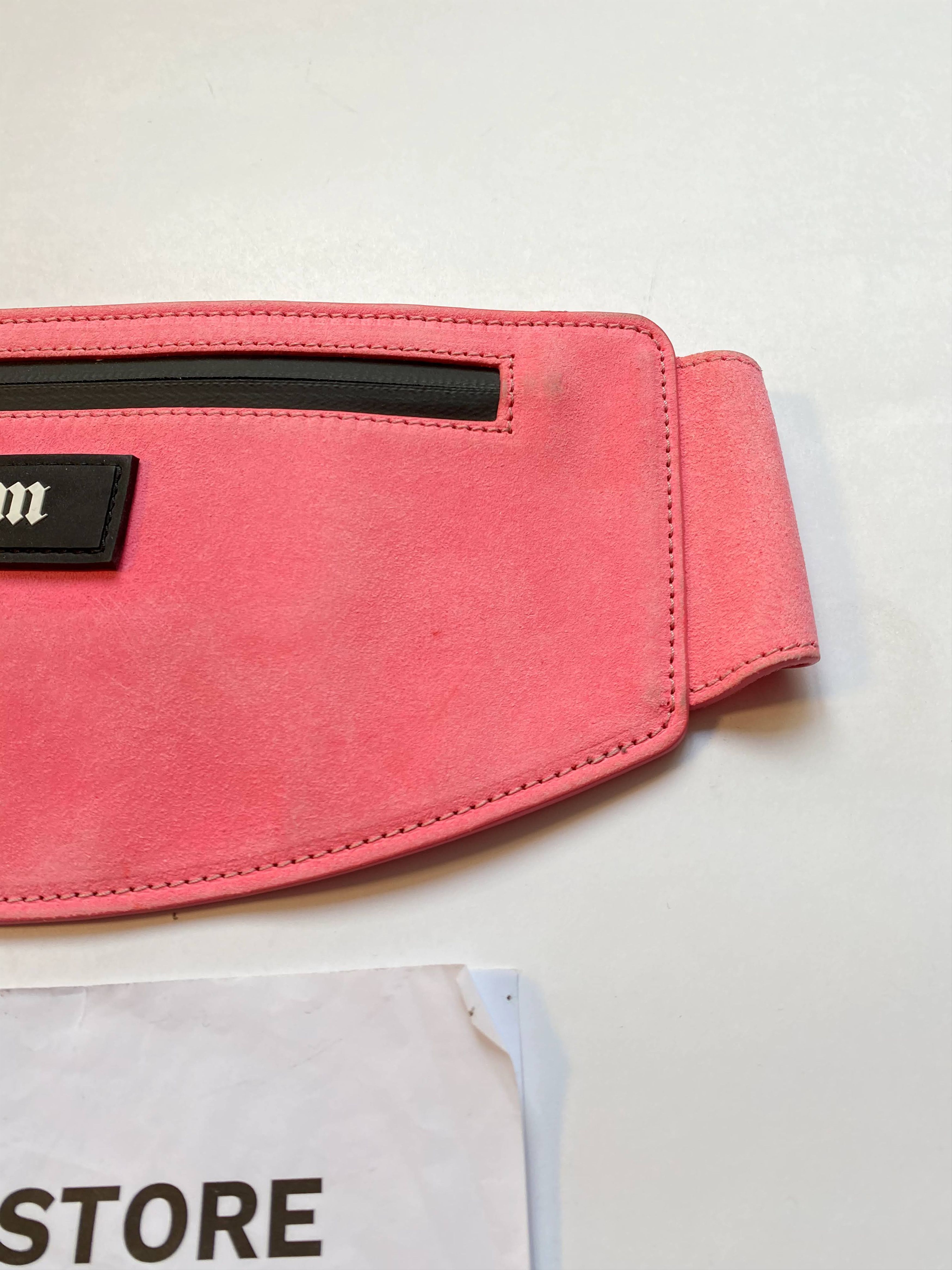 Palm Angels ⚡️QUICK SALE⚡️Palm Angels Pink Suede Belt Bag Size ONE SIZE - 6 Thumbnail