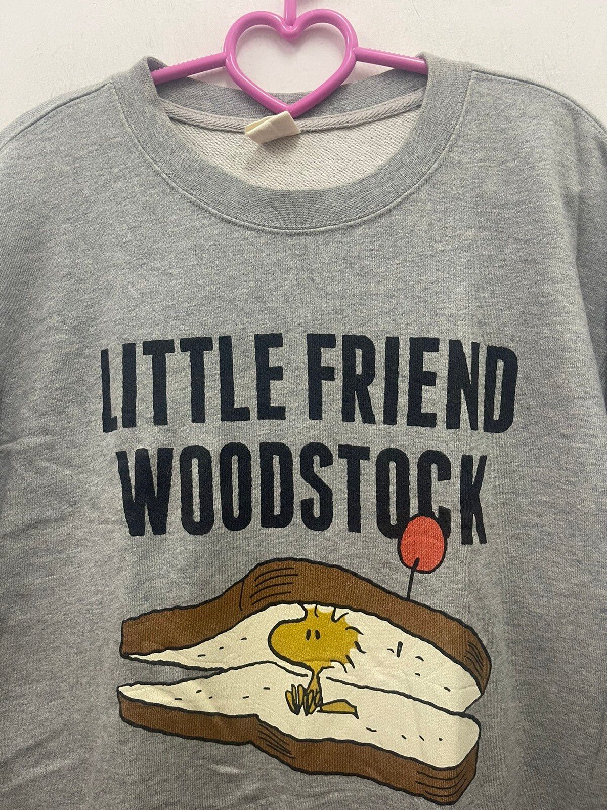 Uniqlo Rare PEANUTS Little Friend Woodstock Sweatshirt Size US M / EU 48-50 / 2 - 2 Preview