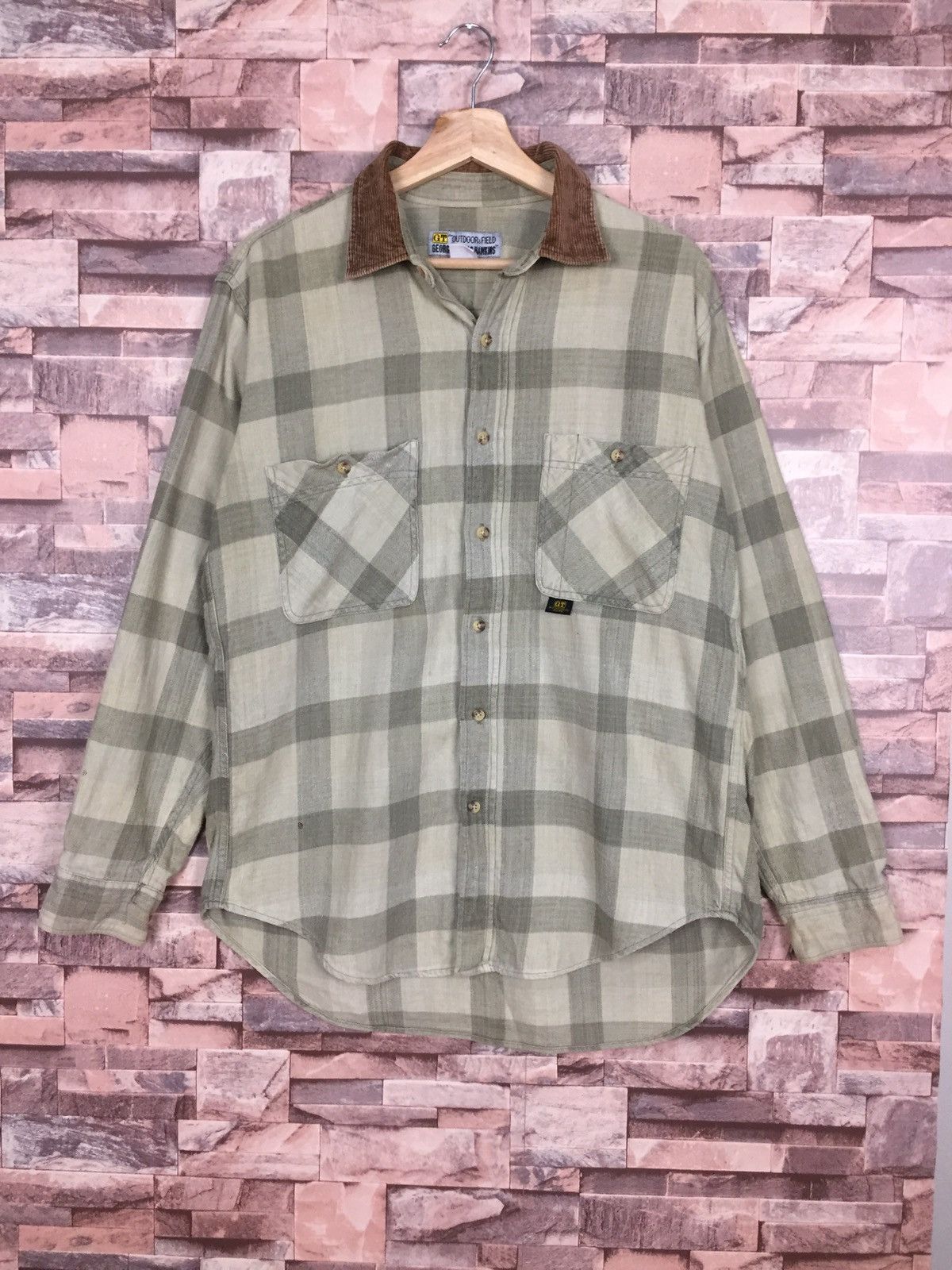 Flannel George Thomas Hawkins Long Sleeve Flannel Size US L / EU 52-54 / 3 - 1 Thumbnail