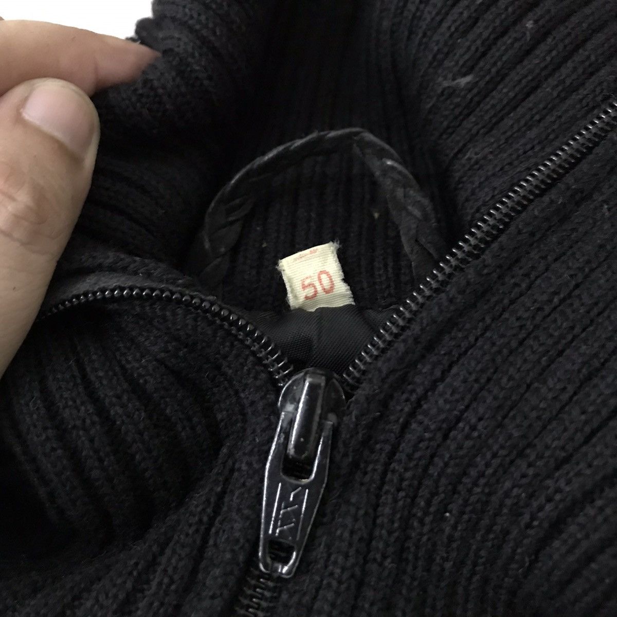 Vintage 🔥BINEFAR LEATHER KNIT ART CUSTOM SPIDER DEVIL JACKET Size US M / EU 48-50 / 2 - 14 Thumbnail