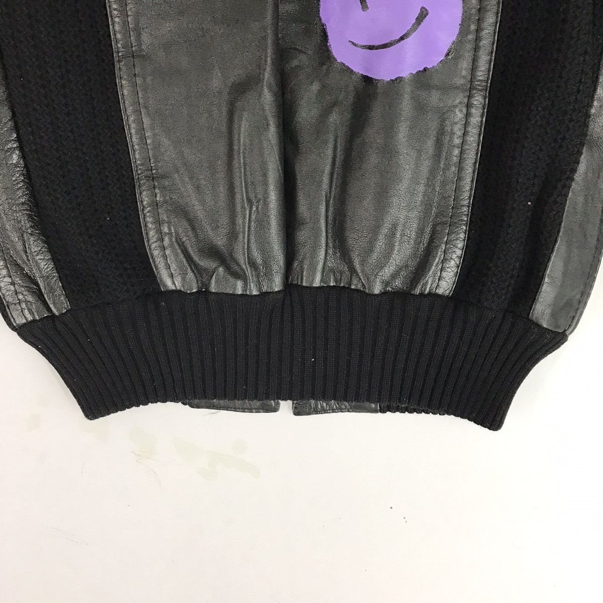 Vintage 🔥BINEFAR LEATHER KNIT ART CUSTOM SPIDER DEVIL JACKET Size US M / EU 48-50 / 2 - 12 Thumbnail