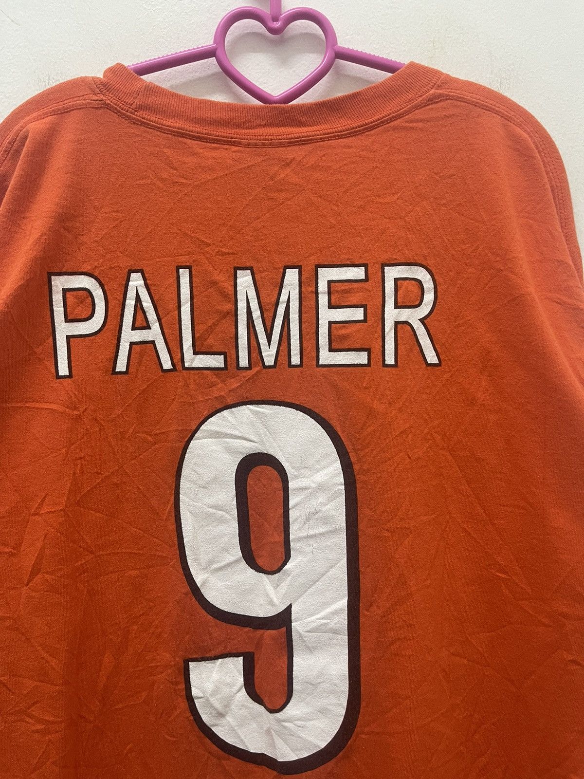 NFL Rare Vintage CINCINNATI BENGALS No. 9 Carson Palmer NFL Tee Size US XL / EU 56 / 4 - 5 Thumbnail