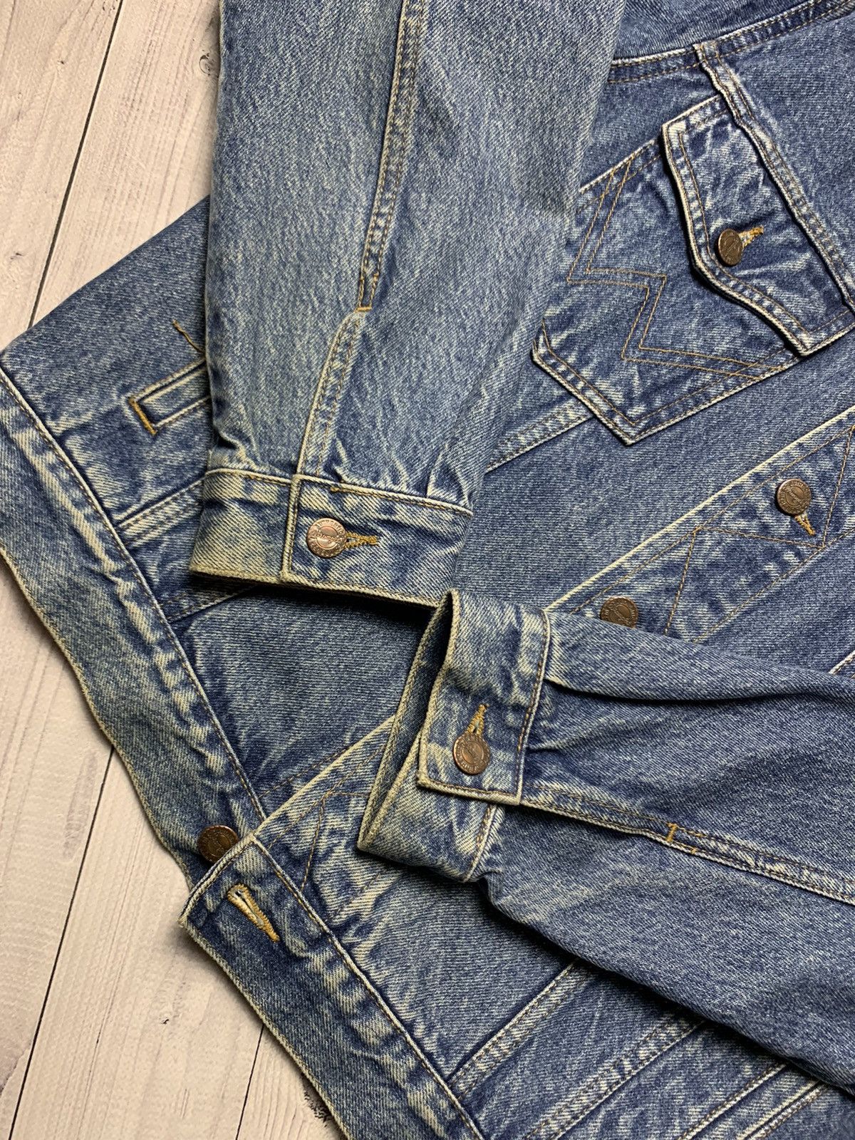Rap Tees × Vintage × Wrangler Vintage Denim jacket 2Pac TuPac Wrangler Custom Rare Size M Size US M / EU 48-50 / 2 - 5 Thumbnail