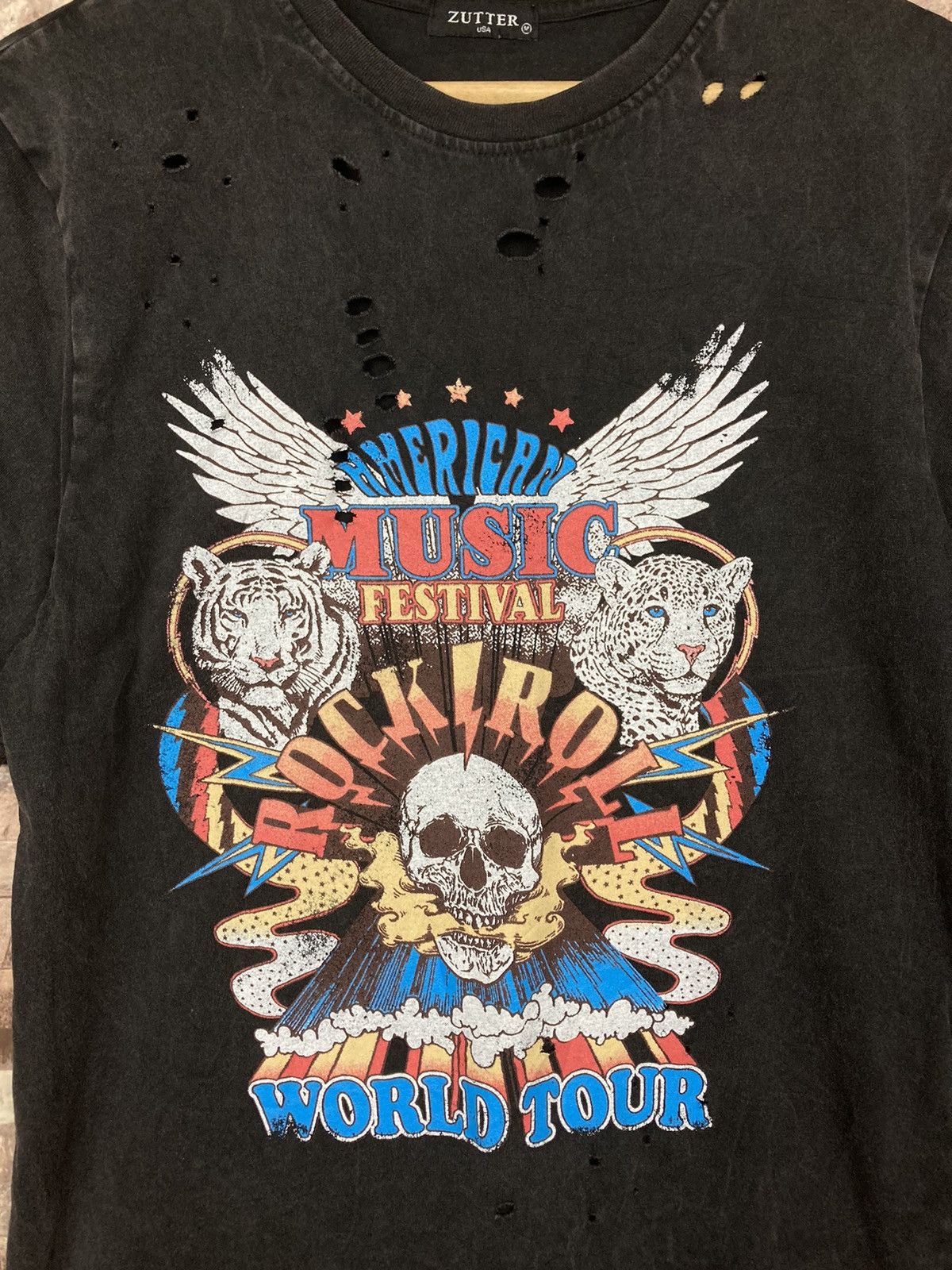 Other American music festival rock n roll tour #T20 Size US M / EU 48-50 / 2 - 4 Thumbnail