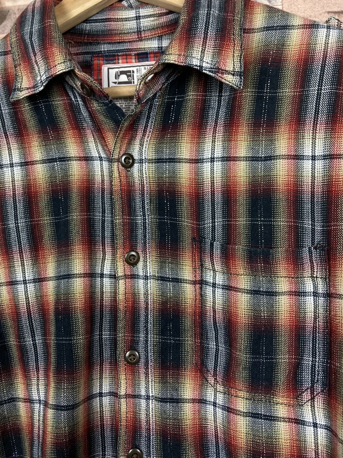 Flannel Smith’s American Chekered Flannel #T19-2 Size US L / EU 52-54 / 3 - 4 Thumbnail