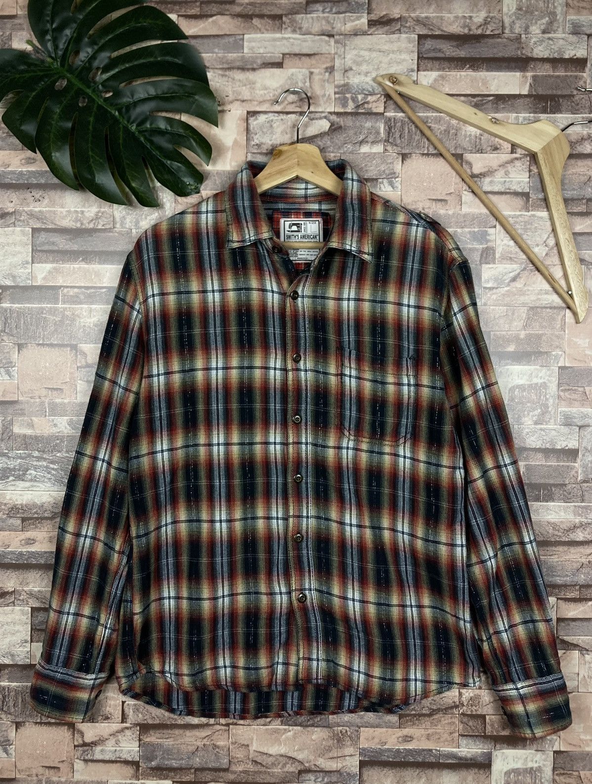 Flannel Smith’s American Chekered Flannel #T19-2 Size US L / EU 52-54 / 3 - 1 Thumbnail