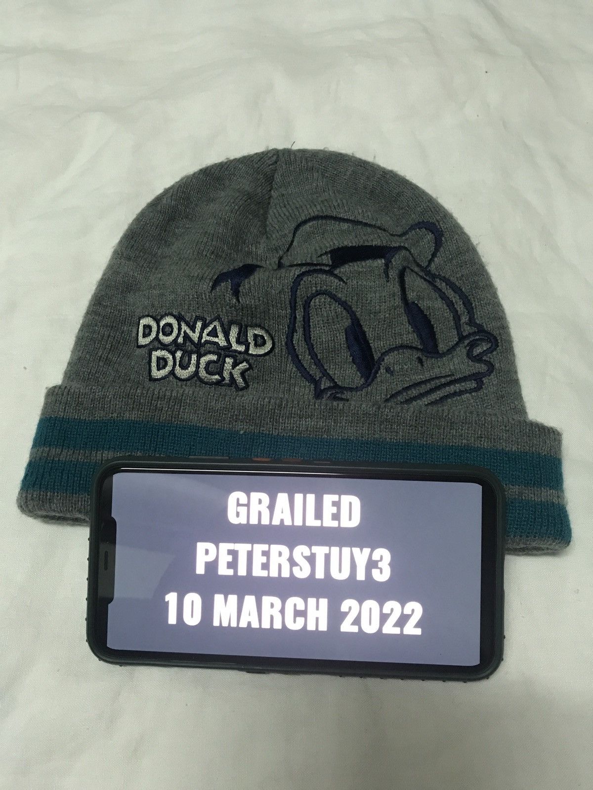 Cartoon Network × Disney Disney x Donald duck logo beanie Size ONE SIZE - 6 Thumbnail