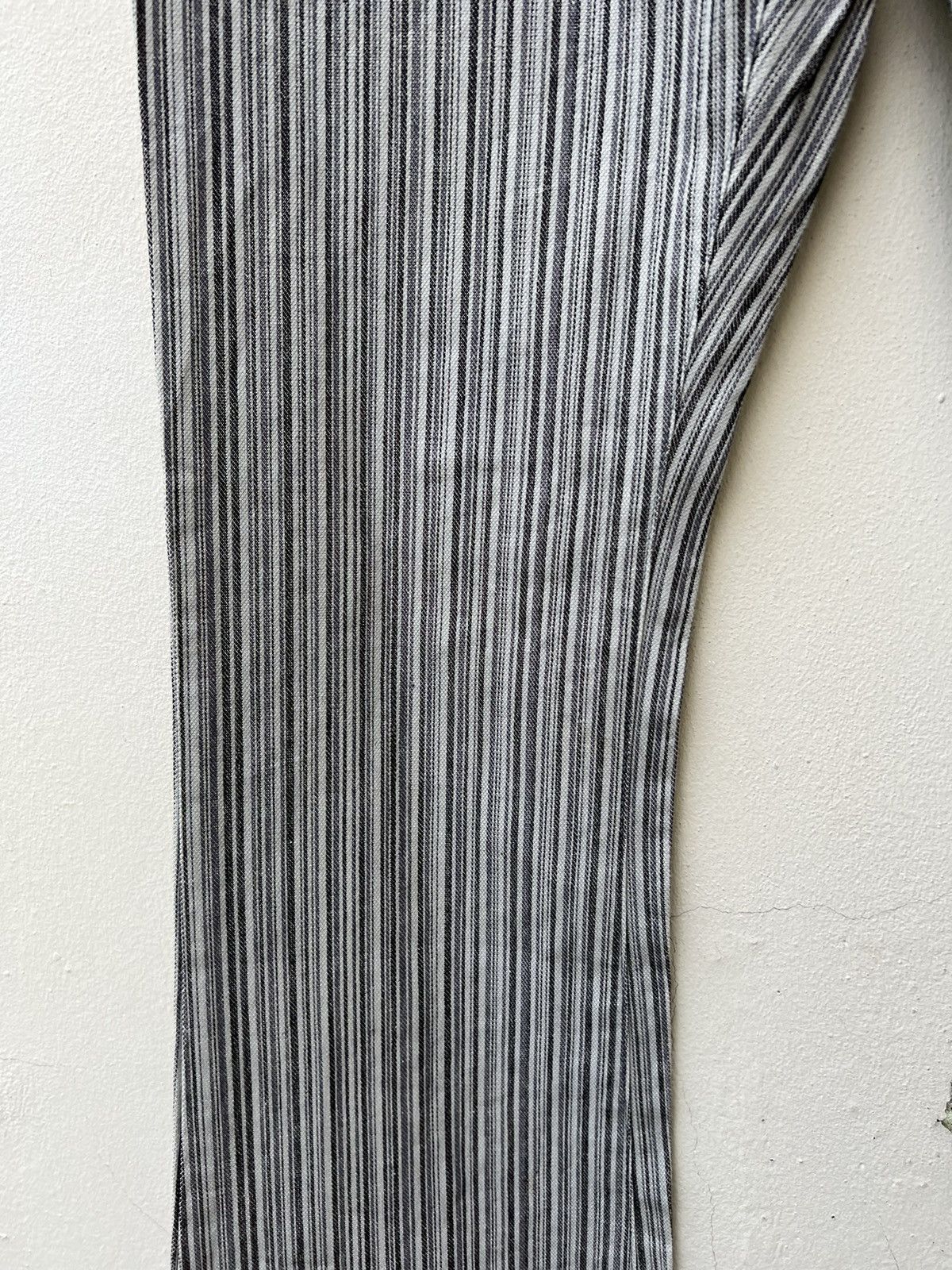Morgan Homme Vintage Morgan Homme Japan Striped Flare Jeans Size US 30 / EU 46 - 6 Thumbnail