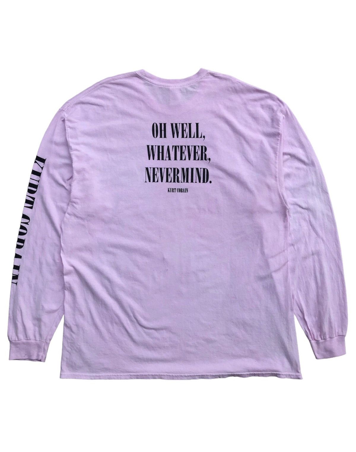 Kurt Cobain Nevermind Long Sleeve