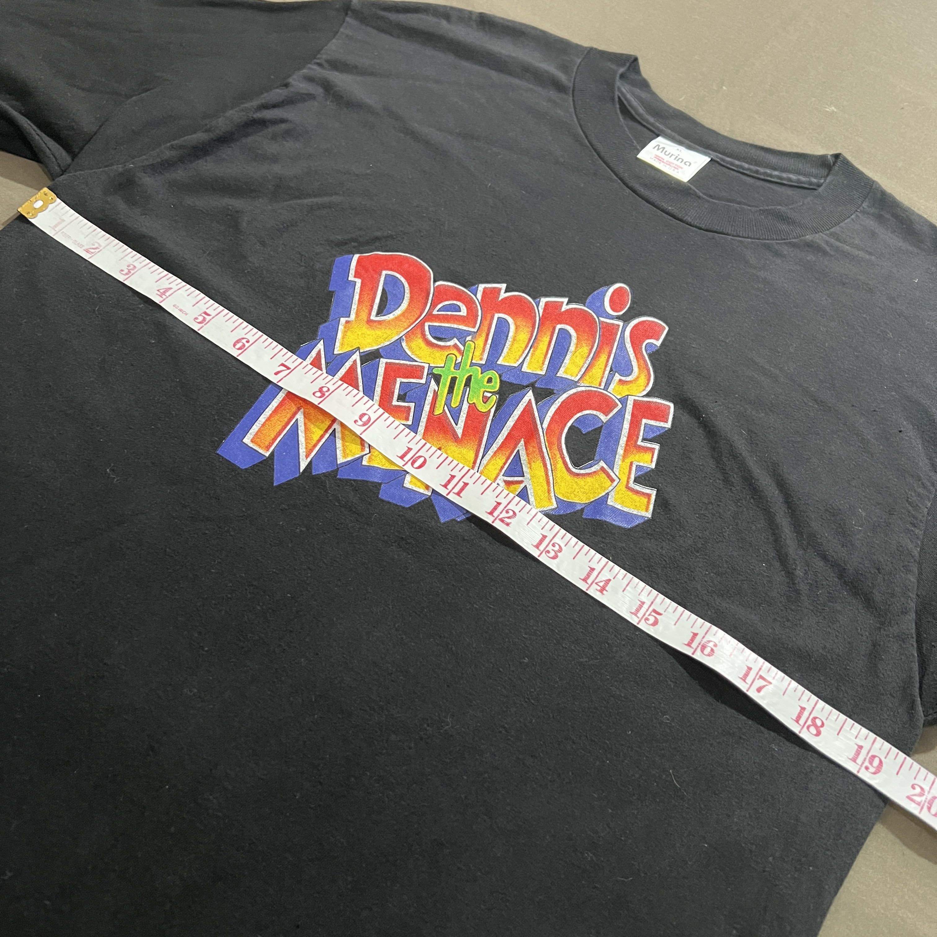 Cartoon Network × Vintage Vintage 90s Dennis the menace Movie Promo Tee Shirt Size US XL / EU 56 / 4 - 5 Thumbnail