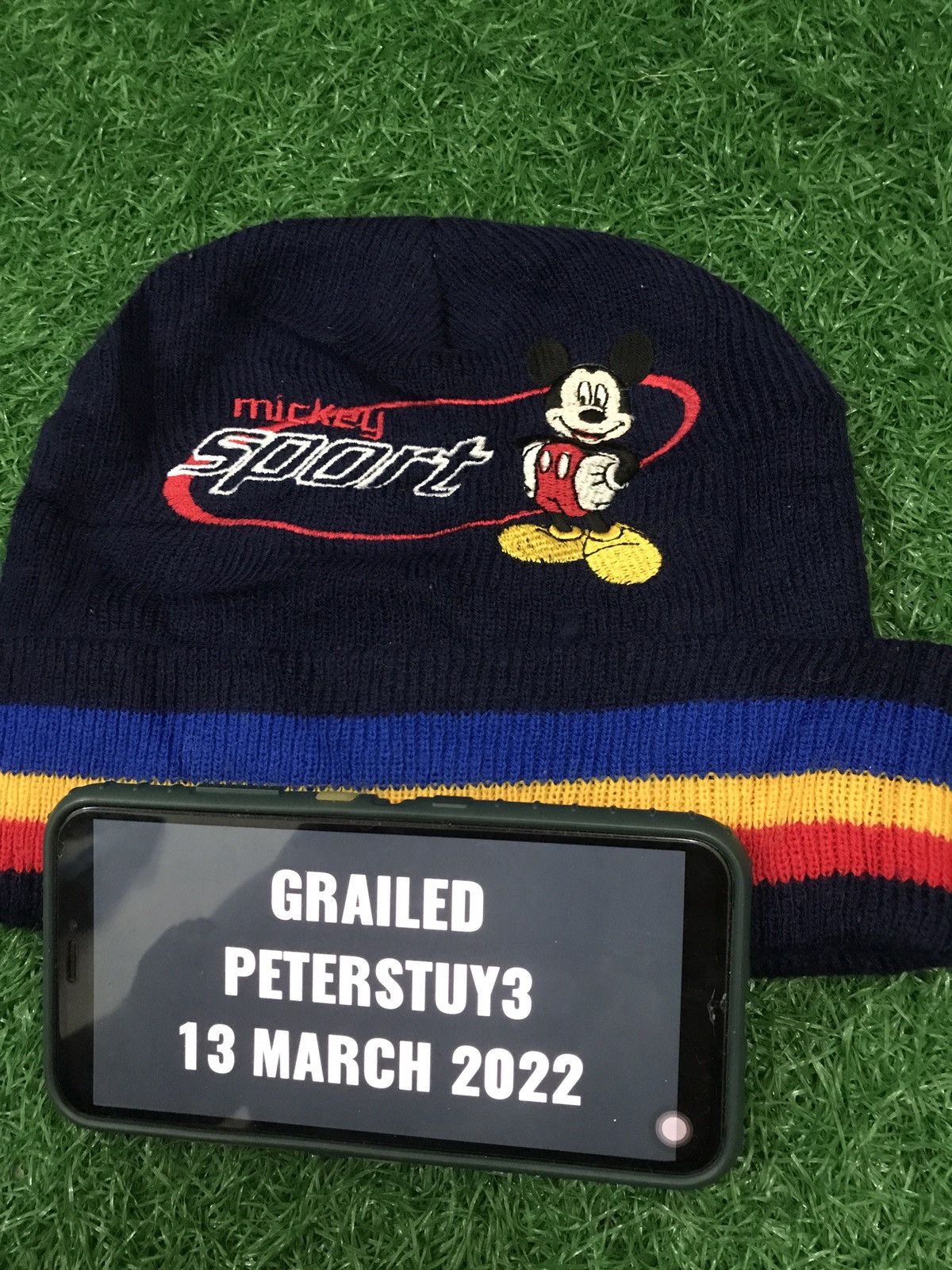 Disney × Mickey Mouse × Vintage Vintage Mickey sport beanie Size ONE SIZE - 5 Thumbnail