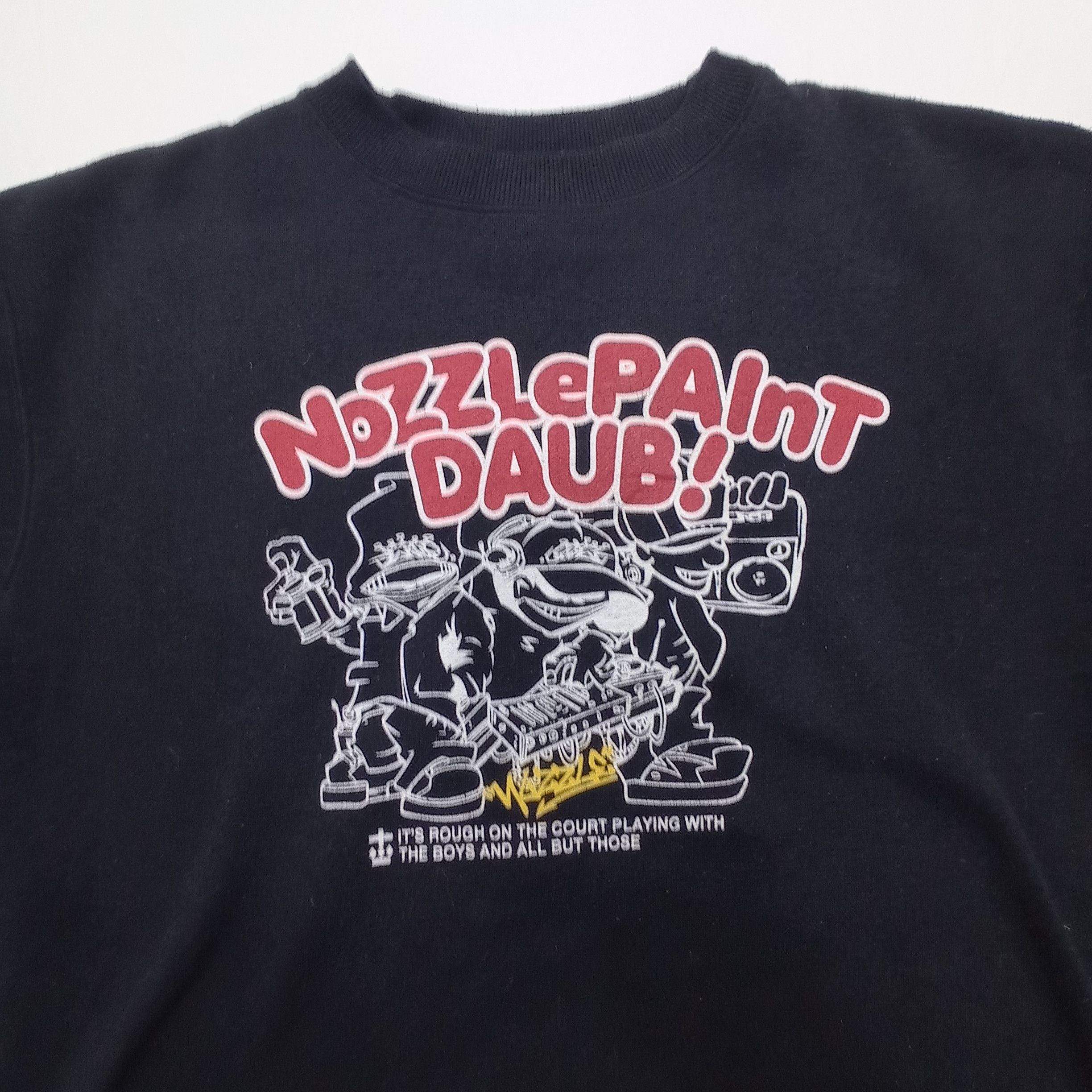 Japanese Brand OBLD Nozzle Paint Daub Sweatshirts Size US M / EU 48-50 / 2 - 4 Thumbnail
