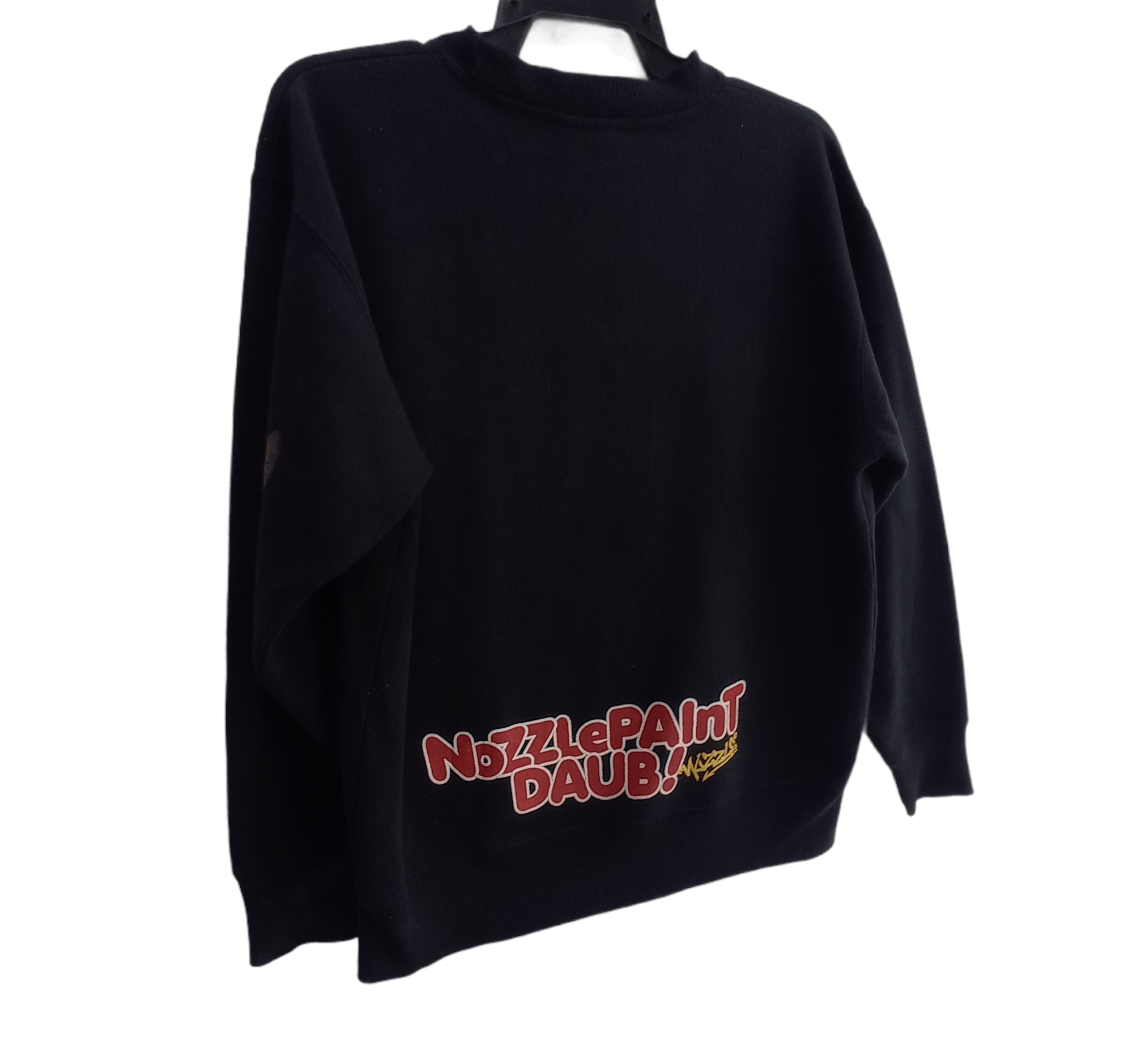 Japanese Brand OBLD Nozzle Paint Daub Sweatshirts Size US M / EU 48-50 / 2 - 2 Thumbnail