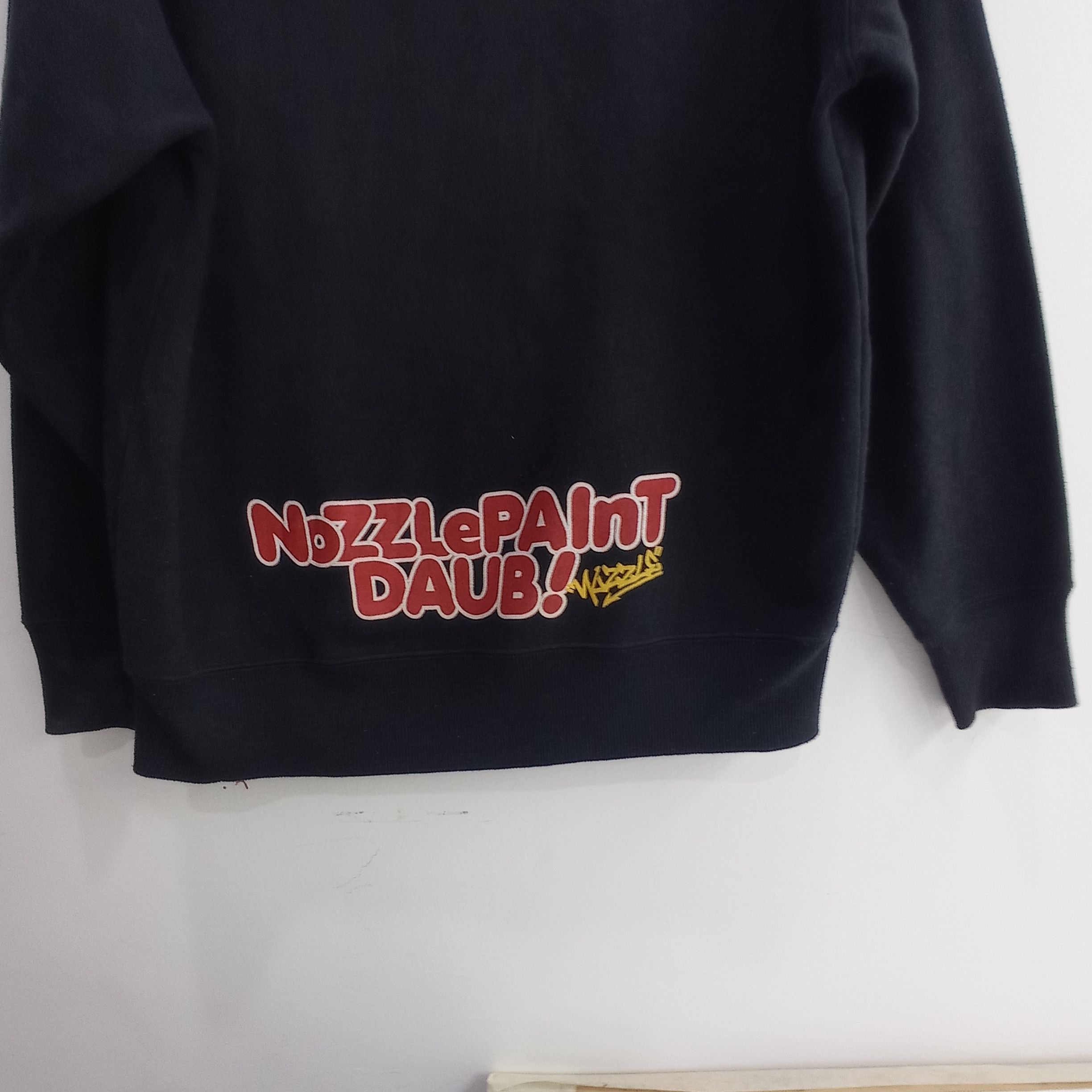 Japanese Brand OBLD Nozzle Paint Daub Sweatshirts Size US M / EU 48-50 / 2 - 7 Thumbnail