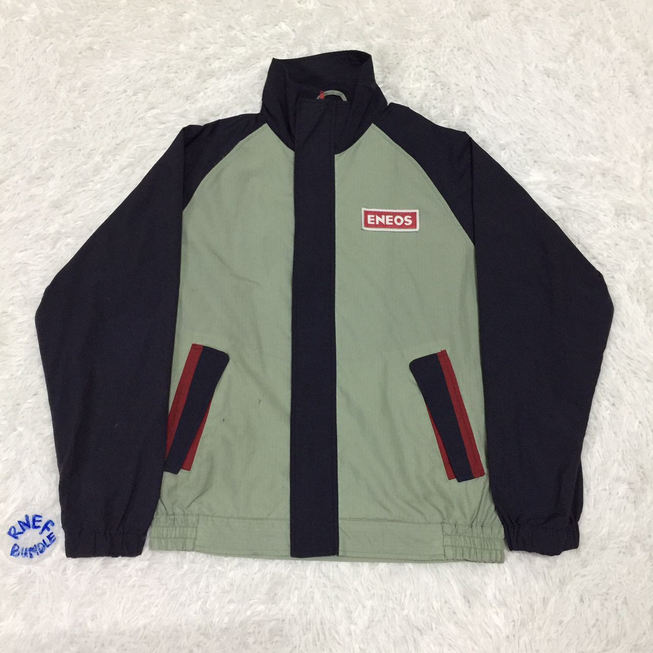Japanese Brand Vintage 90s Eneos Jacket Size US S / EU 44-46 / 1 - 1 Thumbnail
