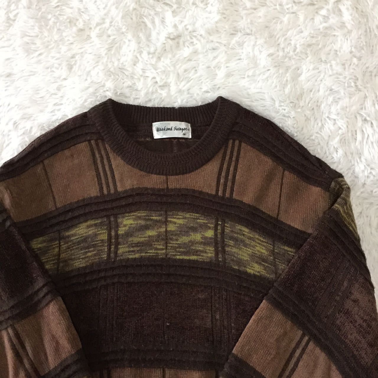 Japanese Brand Weekend swinger sweater sweatshirt Size US M / EU 48-50 / 2 - 4 Thumbnail