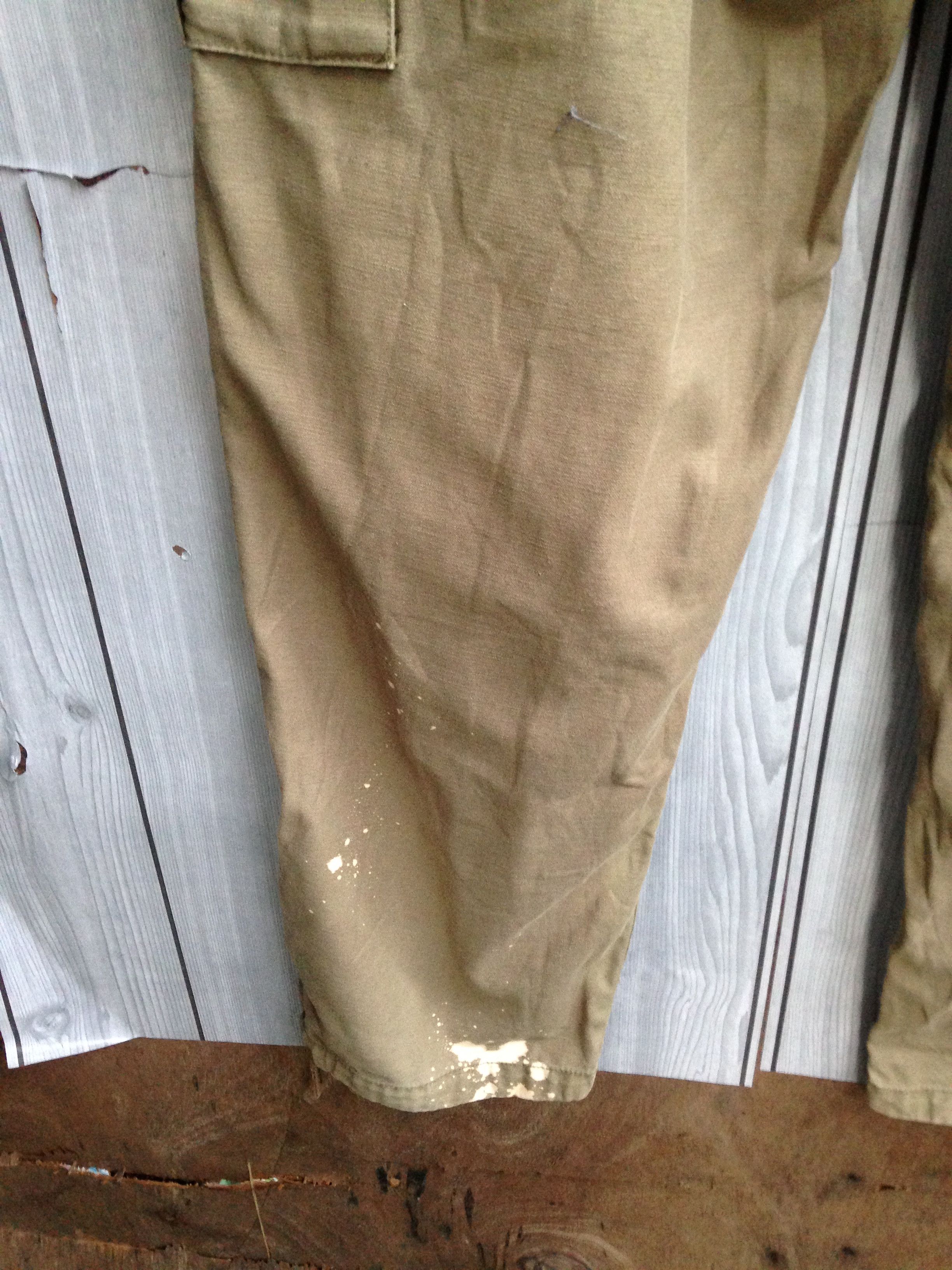 Stussy Stussy Bleach Sun Faded Cargo Olive Pant Size US 34 / EU 50 - 5 Thumbnail