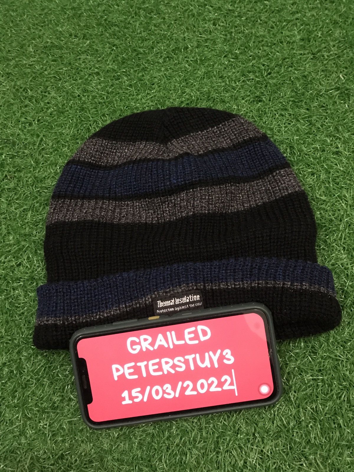 Japanese Brand Thermal insulation beanie nice design Size ONE SIZE - 4 Thumbnail