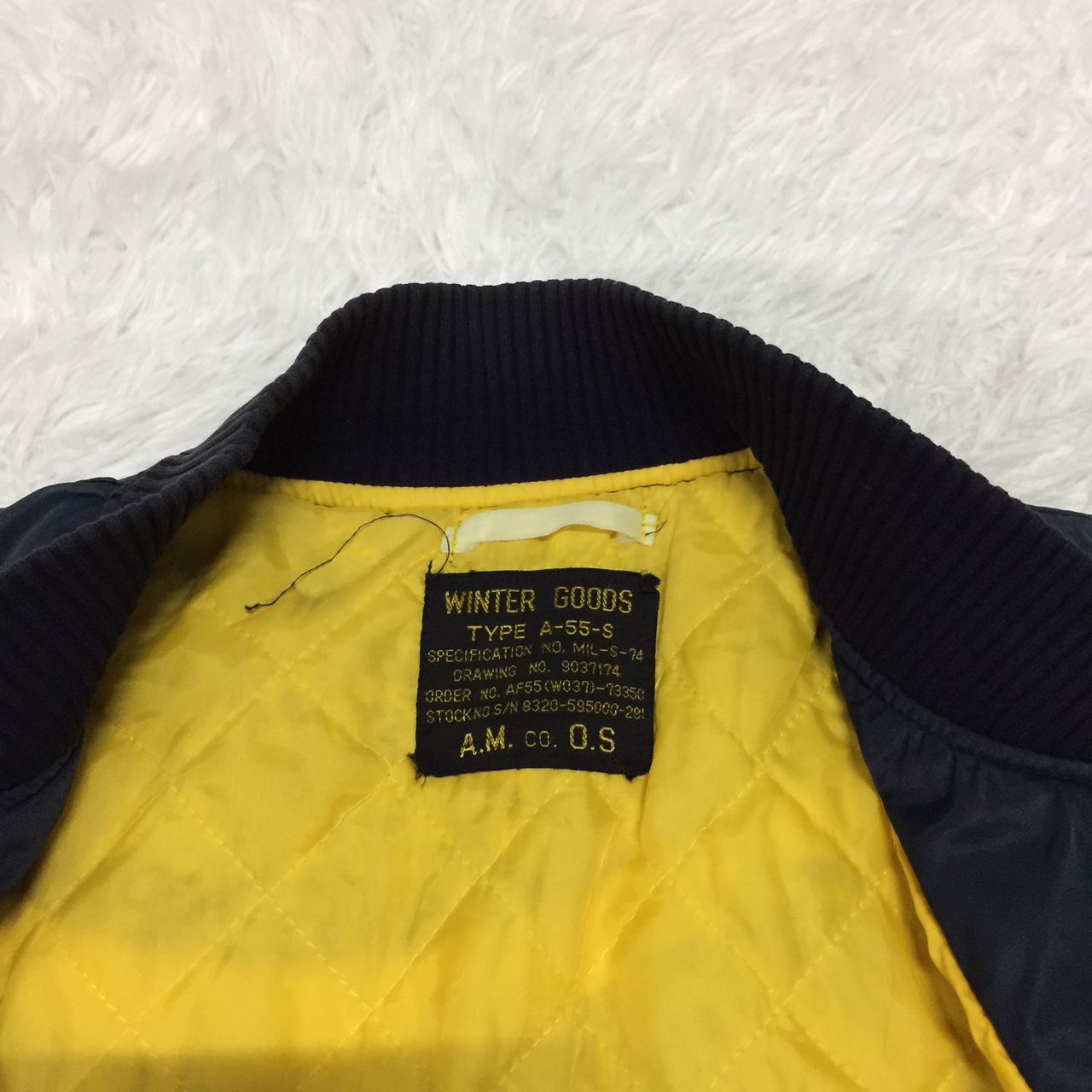 Japanese Brand Winter goods jacket type A-55-S military design Size US M / EU 48-50 / 2 - 8 Thumbnail