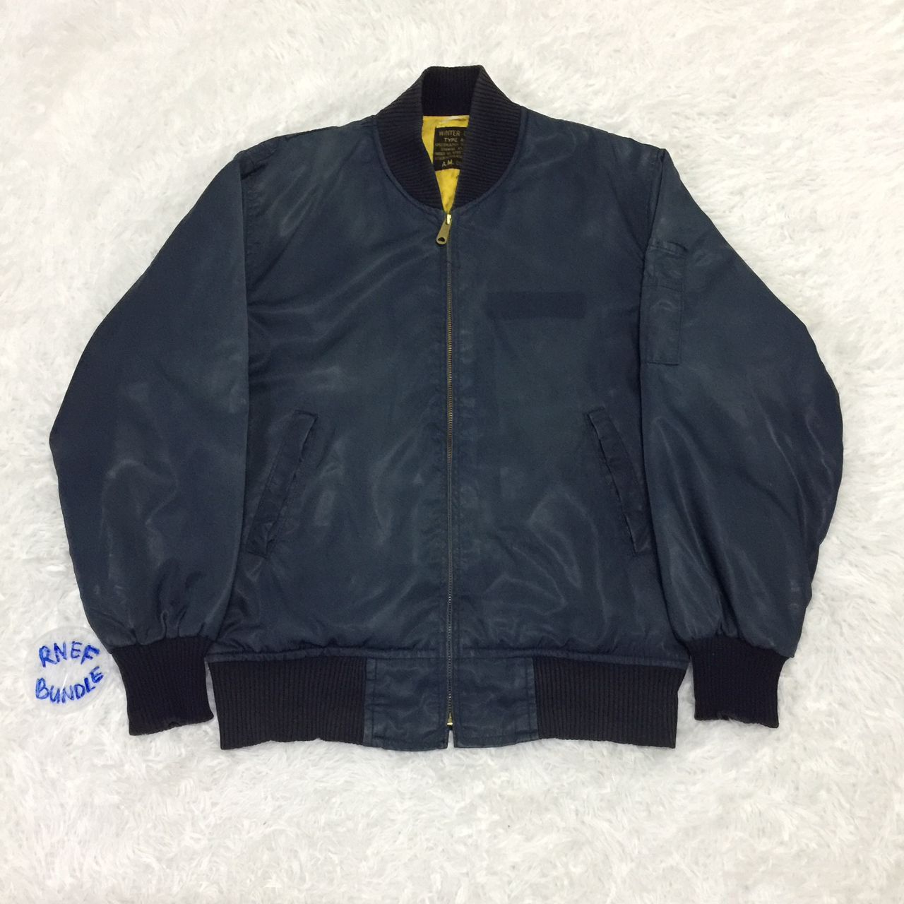 Japanese Brand Winter goods jacket type A-55-S military design Size US M / EU 48-50 / 2 - 1 Thumbnail