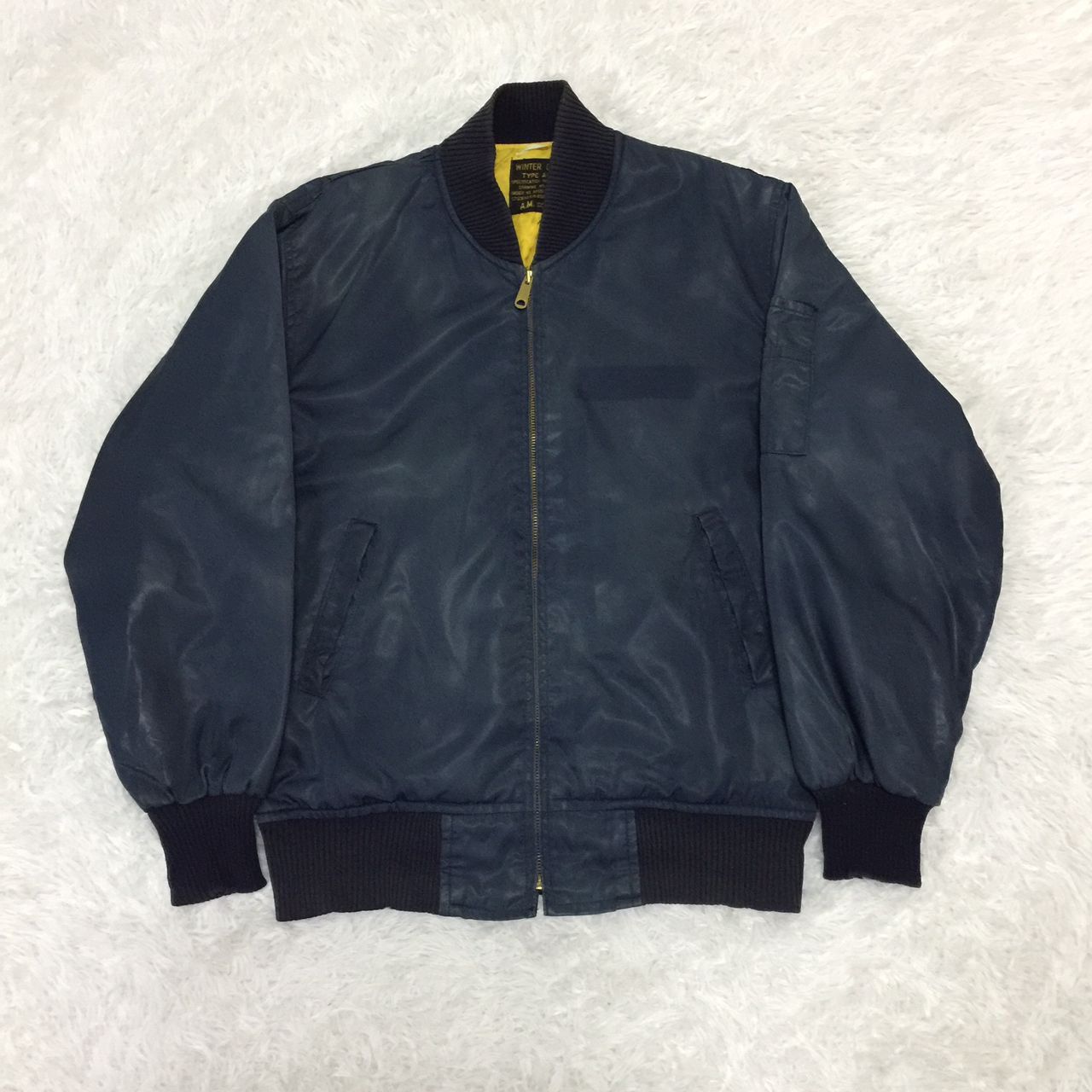 Japanese Brand Winter goods jacket type A-55-S military design Size US M / EU 48-50 / 2 - 2 Thumbnail