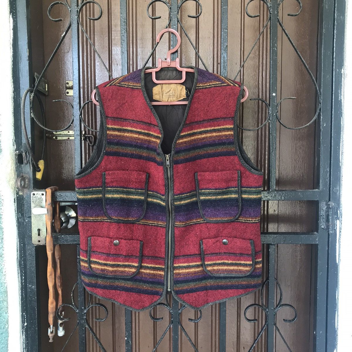 Woolrich Woolen Mills Vtg Woolrich Wool Zipper Vest Made in Usa Size US S / EU 44-46 / 1 - 1 Thumbnail