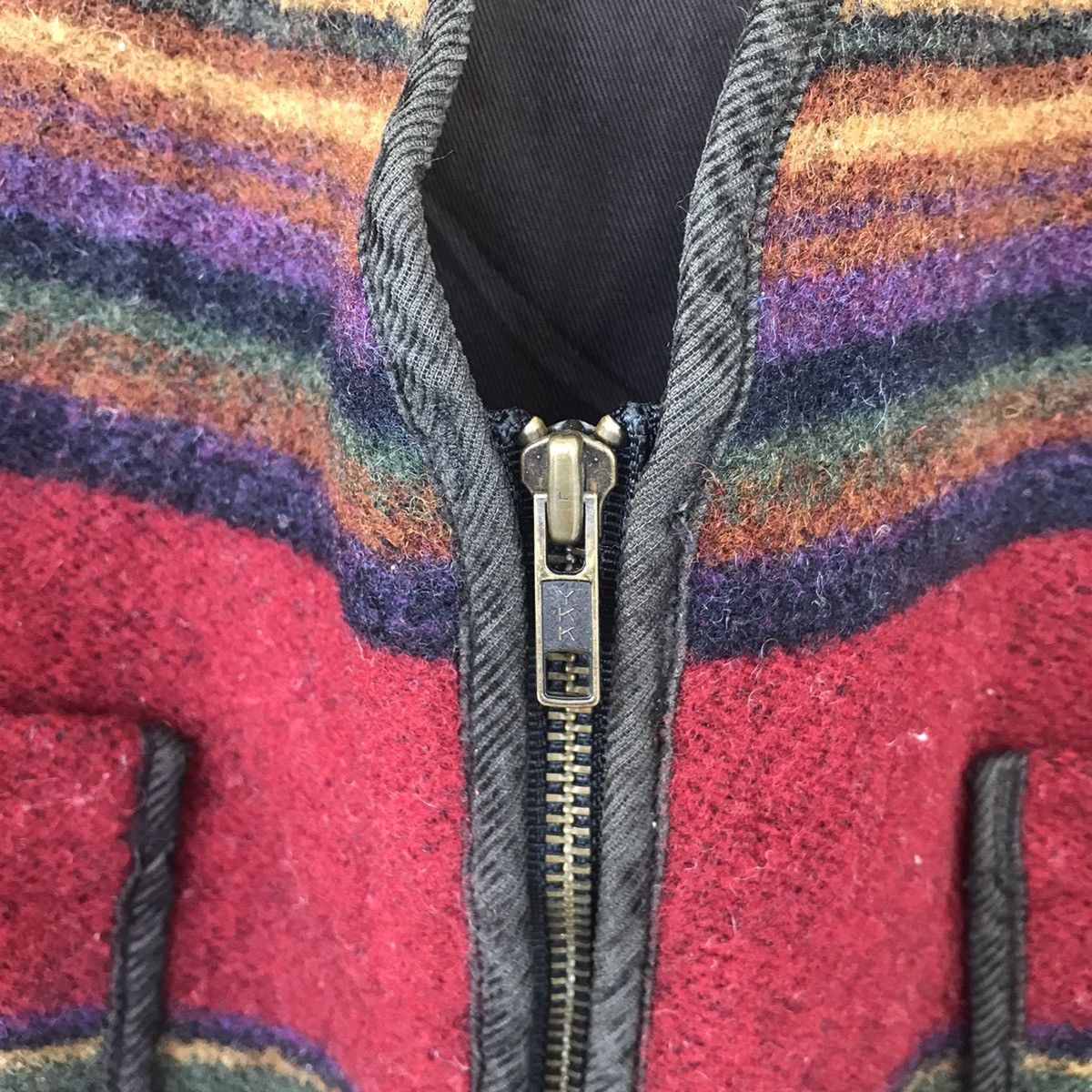 Woolrich Woolen Mills Vtg Woolrich Wool Zipper Vest Made in Usa Size US S / EU 44-46 / 1 - 3 Thumbnail