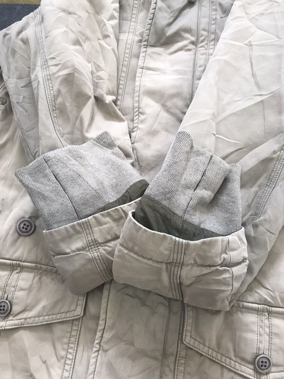 Diesel Vtg Sunfaded Diesel Jacket Hooded Rare Design Size US XS / EU 42 / 0 - 9 Thumbnail