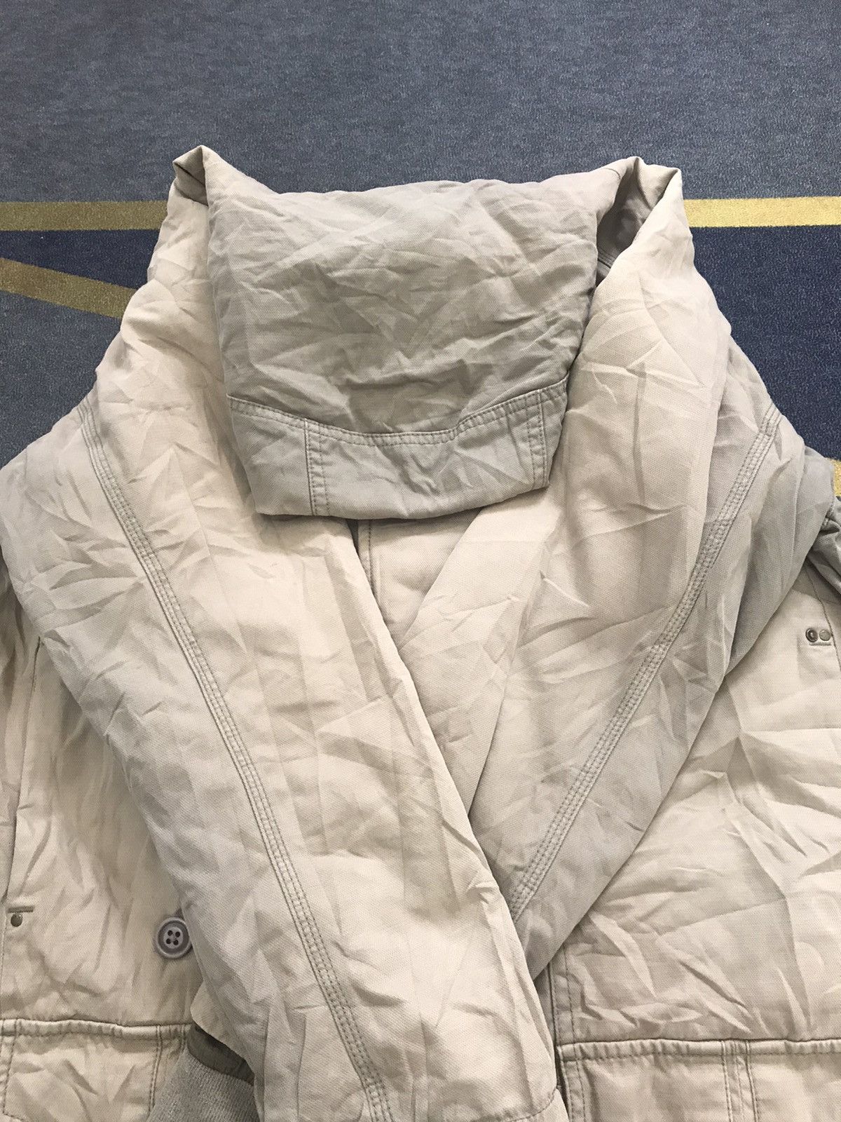 Diesel Vtg Sunfaded Diesel Jacket Hooded Rare Design Size US XS / EU 42 / 0 - 11 Thumbnail