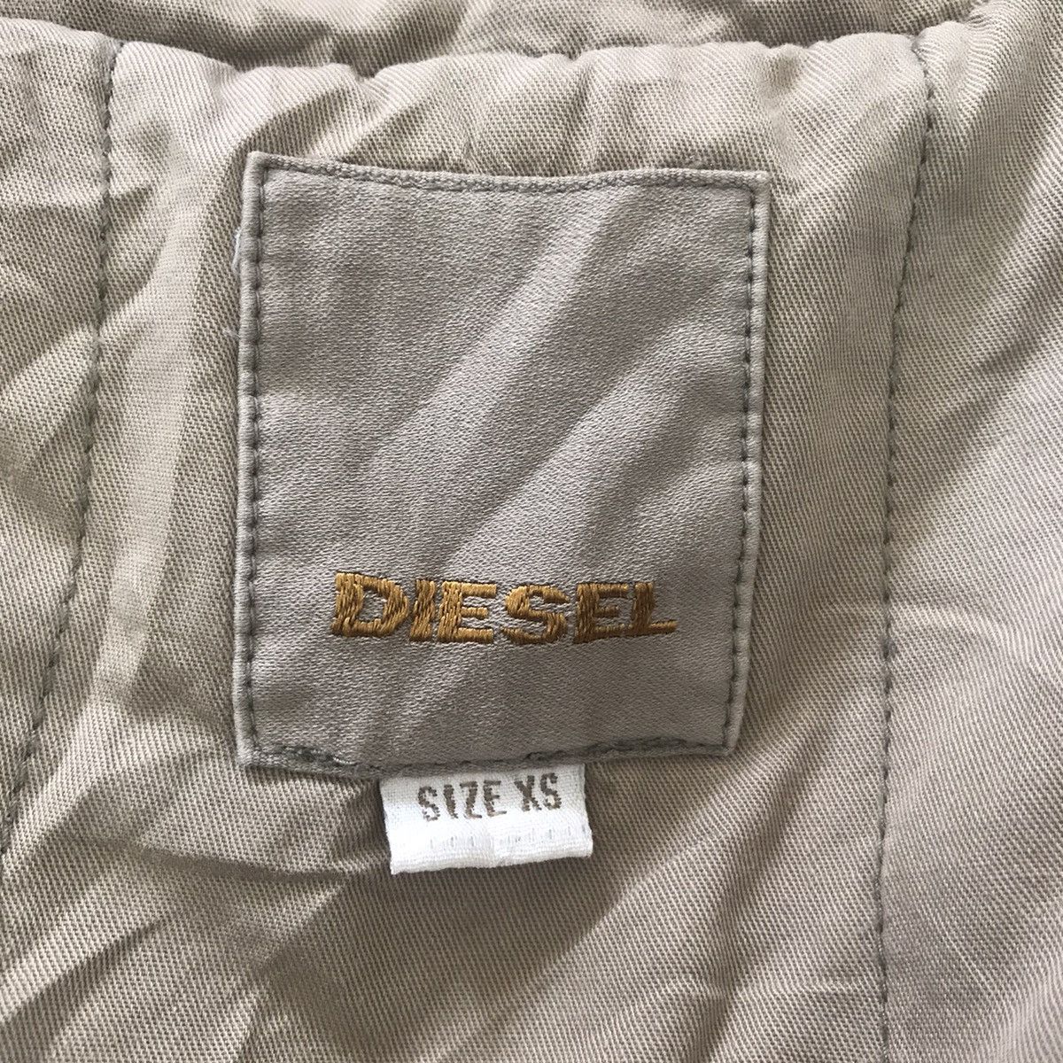 Diesel Vtg Sunfaded Diesel Jacket Hooded Rare Design Size US XS / EU 42 / 0 - 12 Thumbnail