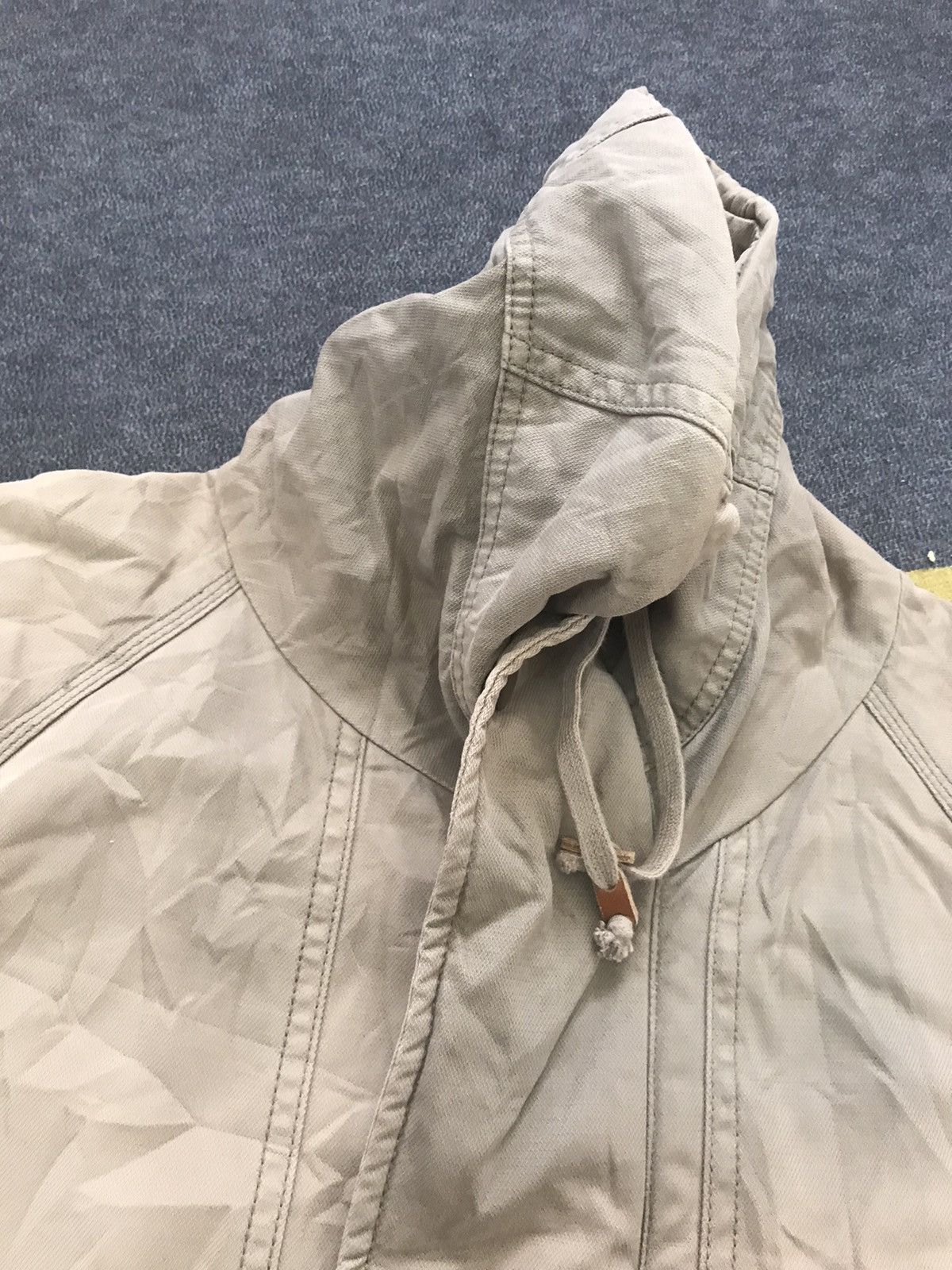 Diesel Vtg Sunfaded Diesel Jacket Hooded Rare Design Size US XS / EU 42 / 0 - 7 Thumbnail